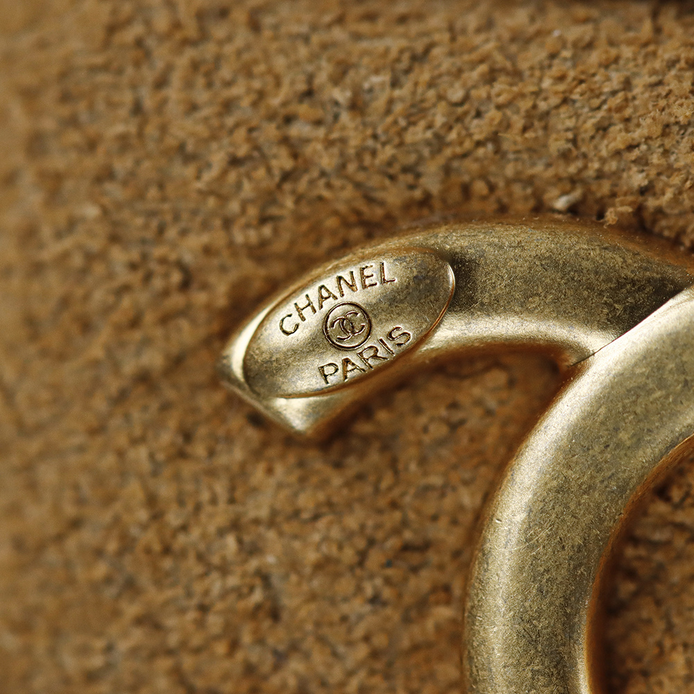 CHA 25bag 25C  Small High-End Replica Luxury Reps 嬉皮包单肩包 奶茶色 A5 AS5293-B18799-U5319