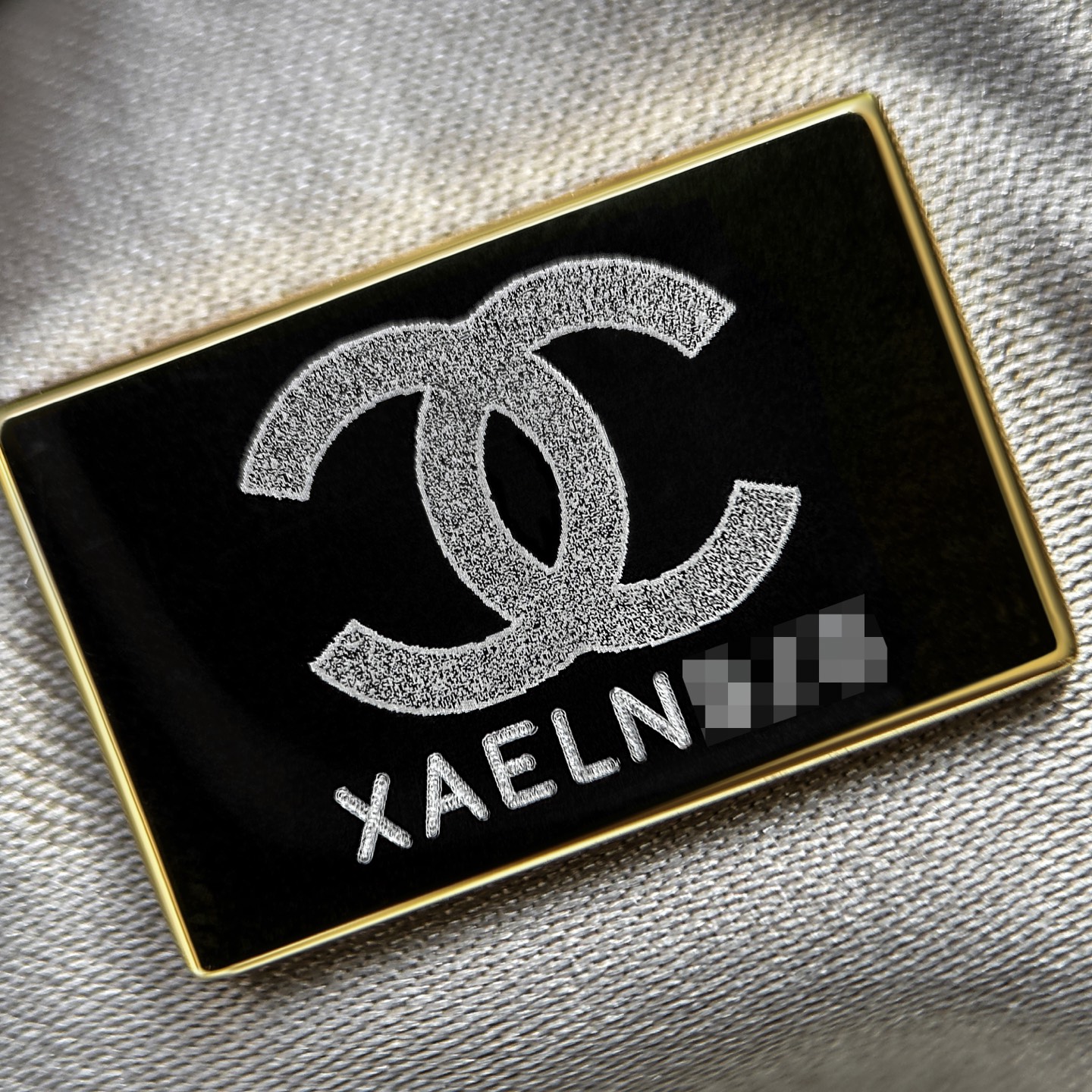 CHA 25bag 25C  Small High-End Replica Luxury Reps 嬉皮包单肩包 深灰色 A5 AS5293-B18799-NACAA