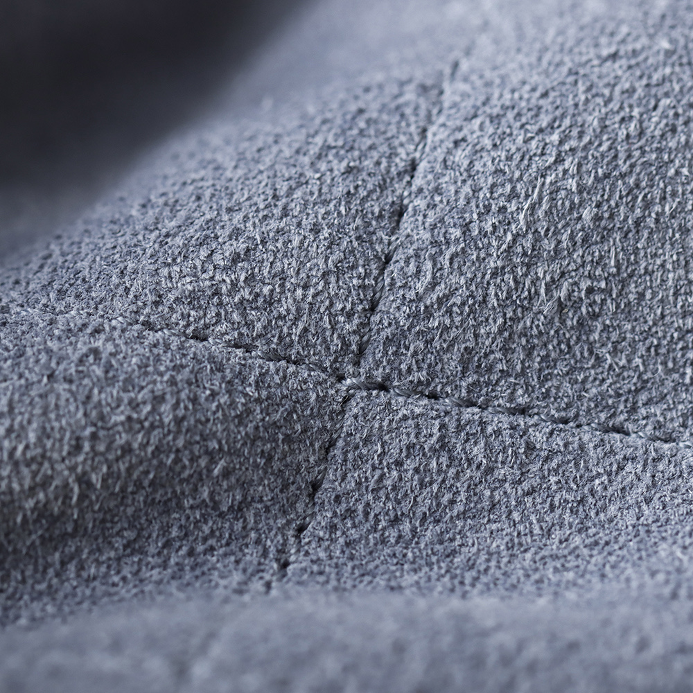 CHA 25bag 25C  Small High-End Replica Luxury Reps 嬉皮包单肩包 麂皮 蓝色 A5 AS5293