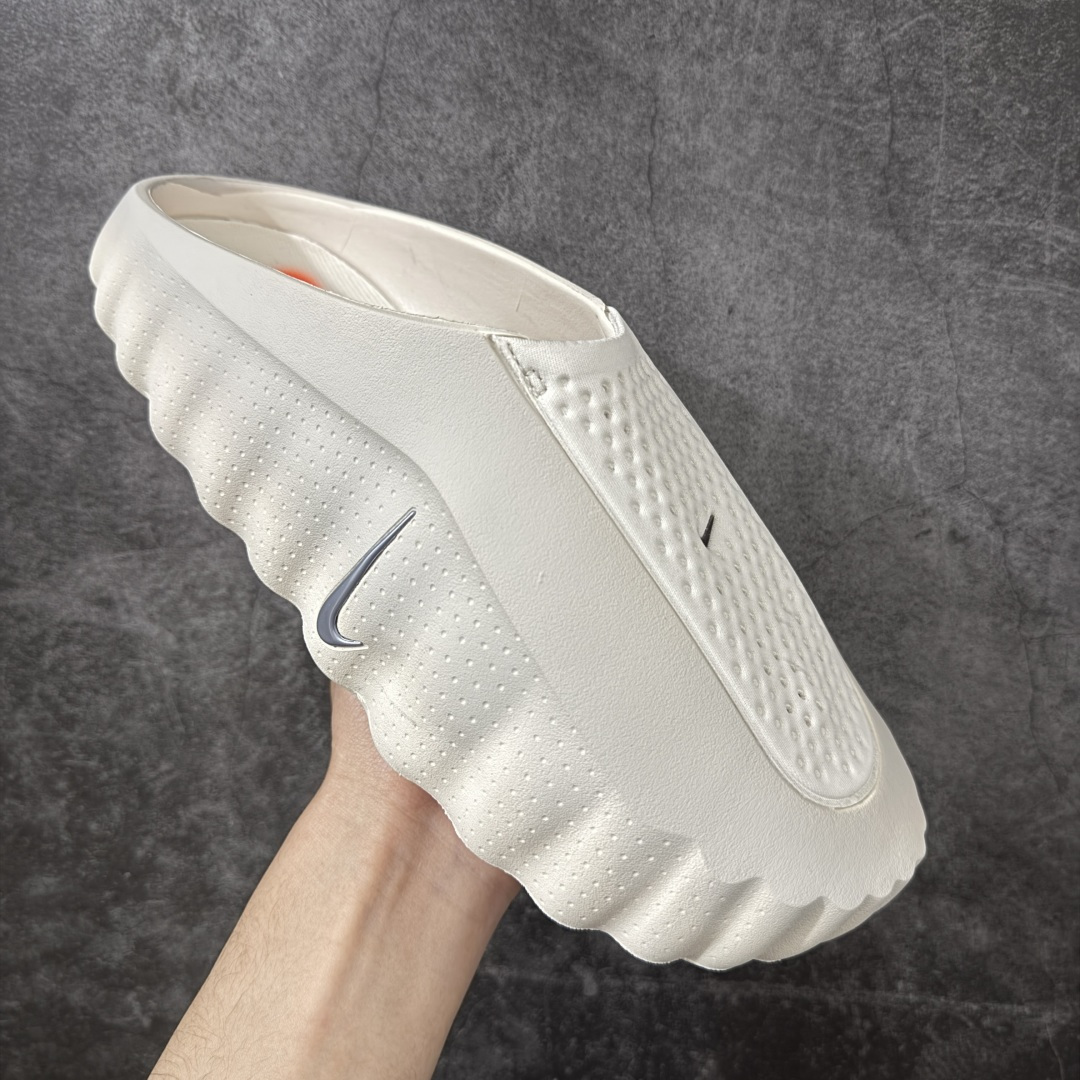 Nike Mind 001 按摩鞋 舒适柔软 包头 拖鞋男女同款 骨白 HQ4307-002