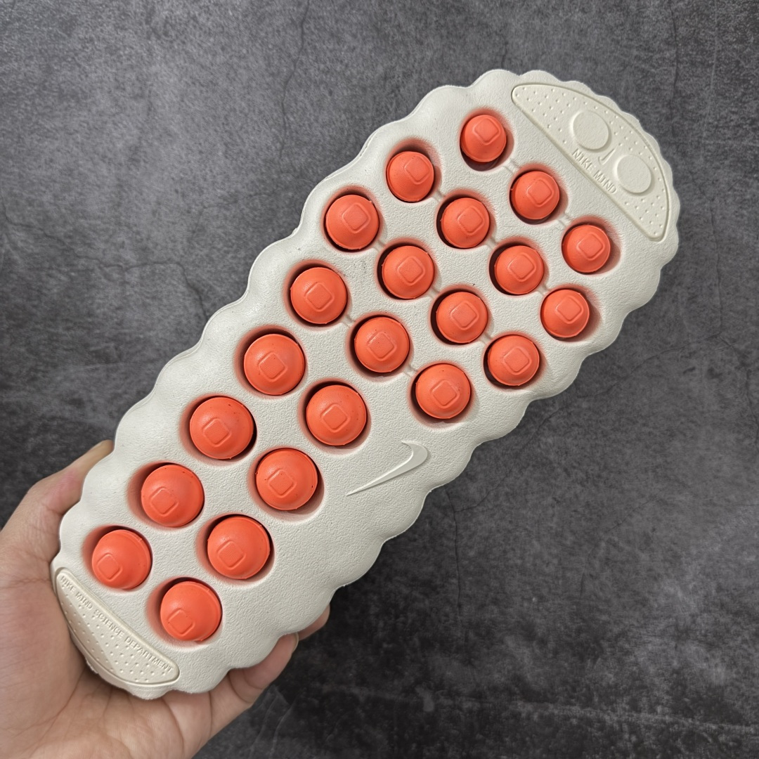 Nike Mind 001 按摩鞋 舒适柔软 包头 拖鞋男女同款 骨白 HQ4307-002