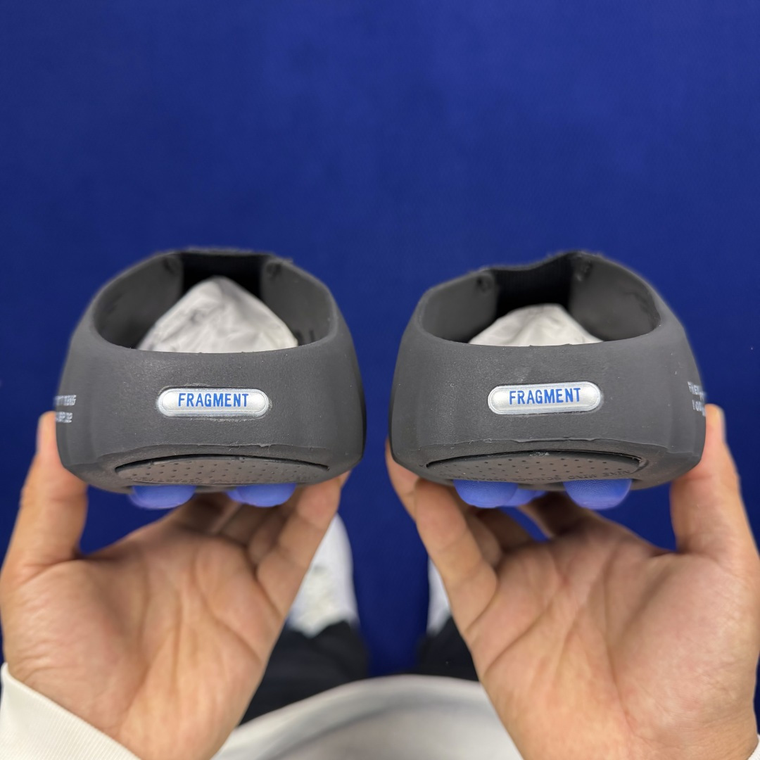 Fragment Design Nike Mind 001 按摩鞋 舒适柔软 包头 拖鞋男女同款 黑藍 IQ8502-001