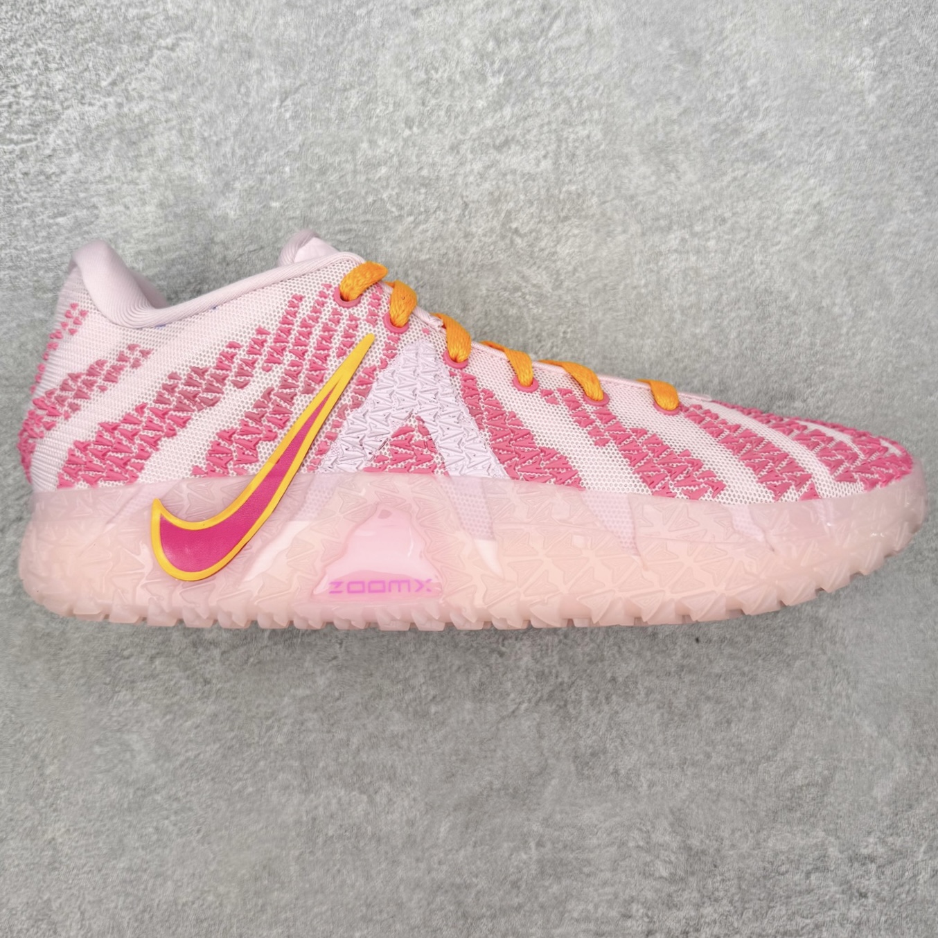 灭世 MAX Nike Zoom JA3 三代 低筒 前後氣墊 耐磨透氣 實戰籃球鞋 波鞋 球鞋 男鞋 波鞋 粉色 HF2794-601