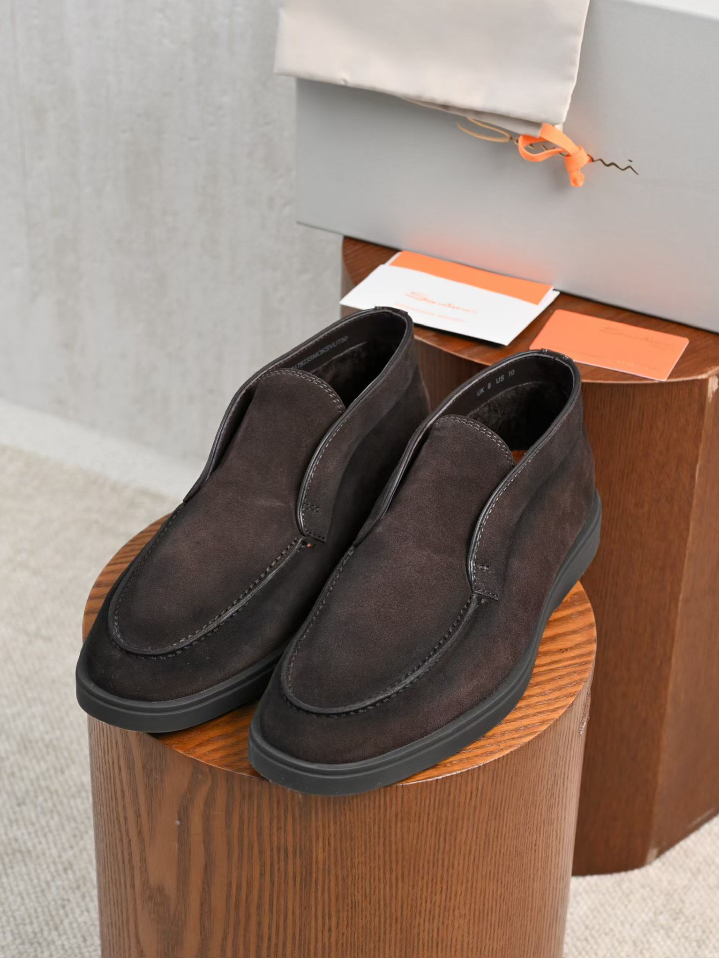 Loro Piana Summer Walk End Walk Low-top Comfortable and casual Men's Shoes麂皮 一脚蹬 运动鞋 波鞋  FAB4368_H026