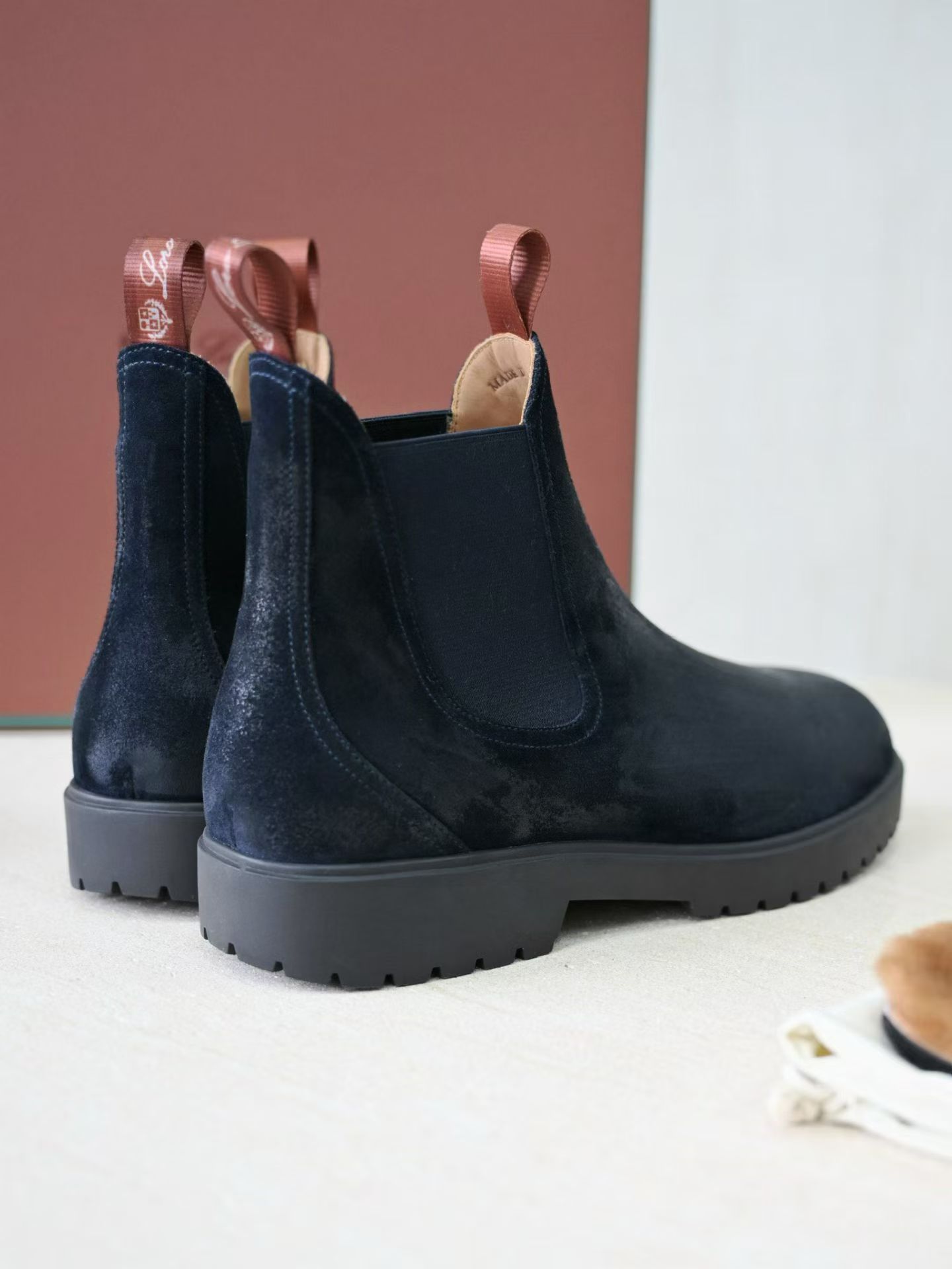 Loro Piana LP Summer Walk / End Walk — Low-Top, Comfortable, and Casual Men's Shoes (Suede) | High-Top Chelsea Boots FAP6922_H027