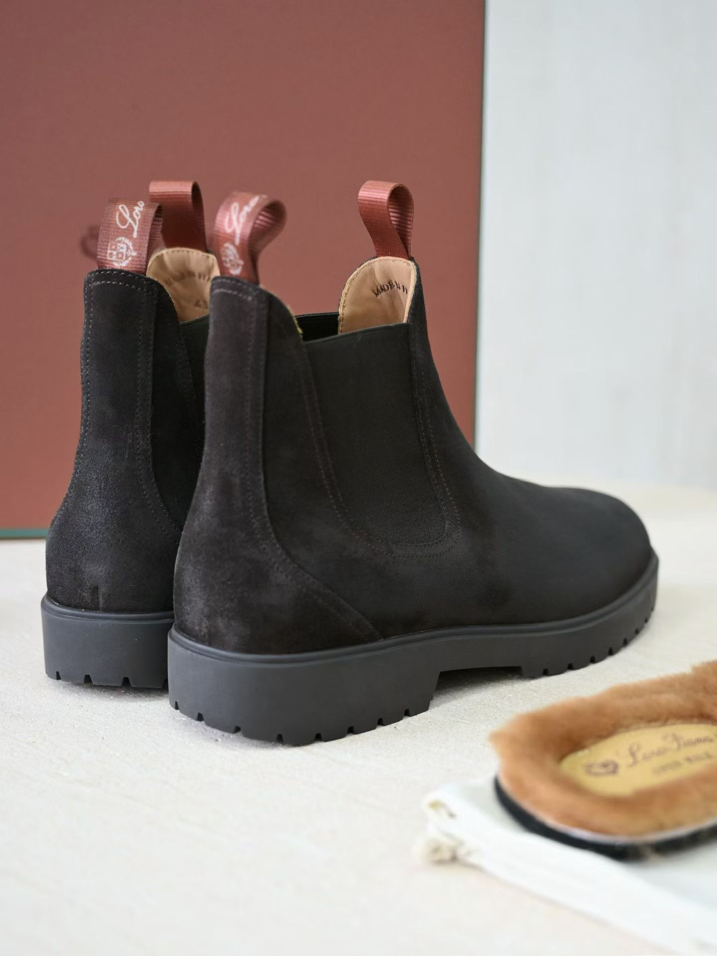 Loro Piana LP Summer Walk / End Walk — Low-Top, Comfortable, and Casual Men's Shoes (Suede) | High-Top Chelsea Boots FAP6922_H027