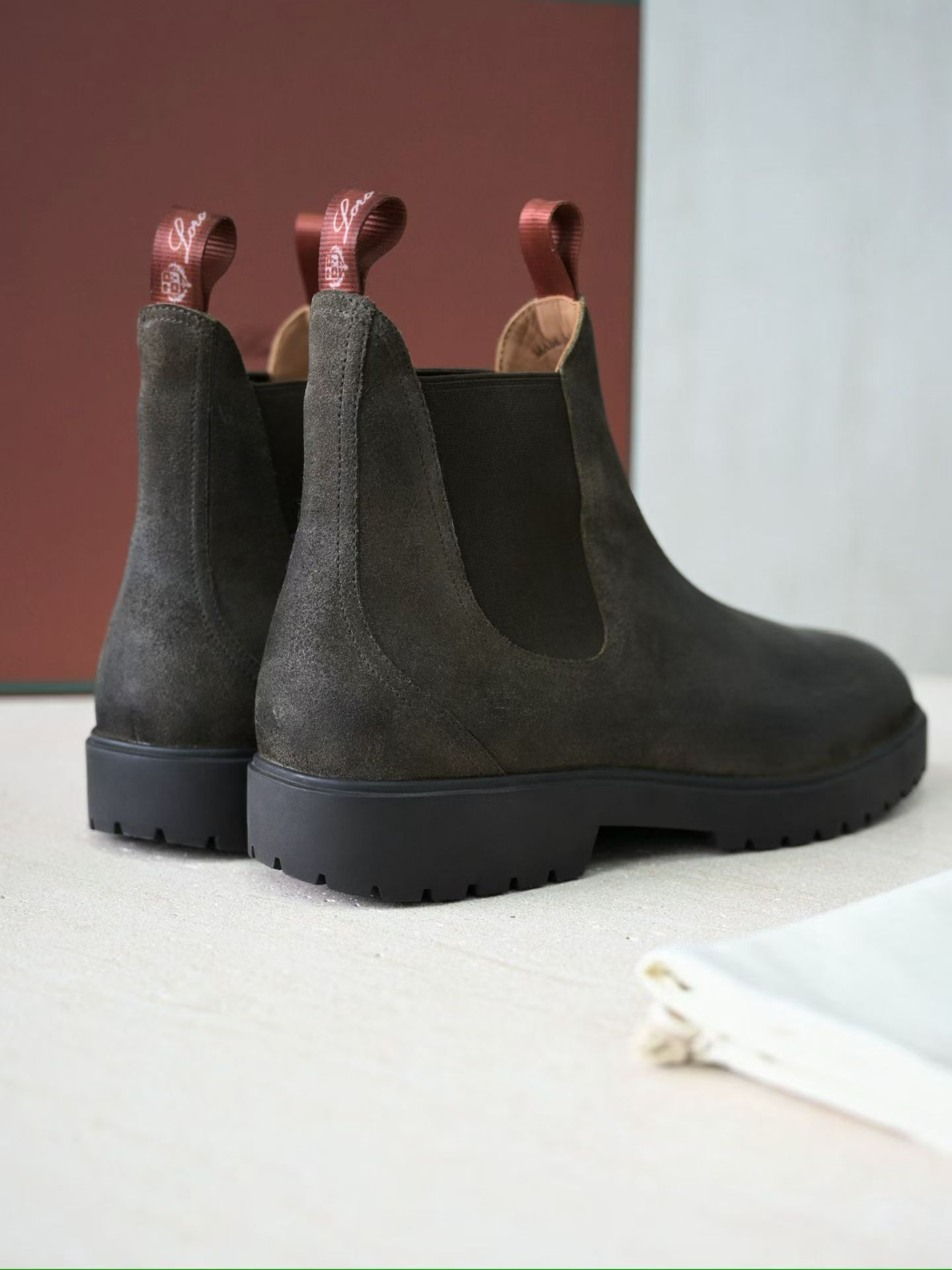 Loro Piana LP Summer Walk / End Walk — Low-Top, Comfortable, and Casual Men's Shoes (Suede) | High-Top Chelsea Boots FAP6922_H027