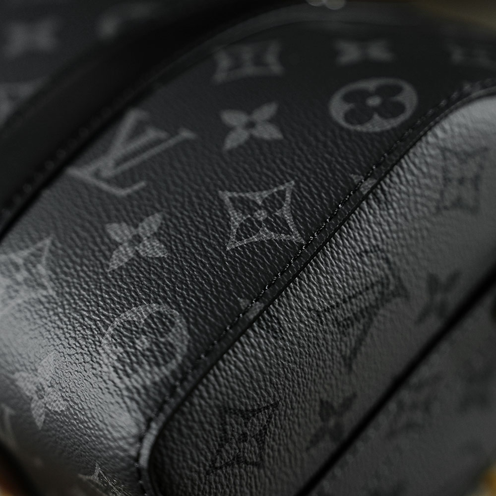 LOUIS VUITTON 路易威登 CITY KEEPALL 经典老花满印 斜挎包 单肩包 手提包 黑色 M45936