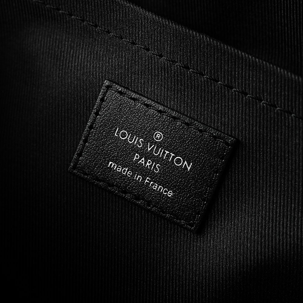 LOUIS VUITTON 路易威登 CITY KEEPALL 经典老花满印 斜挎包 单肩包 手提包 黑色 M45936