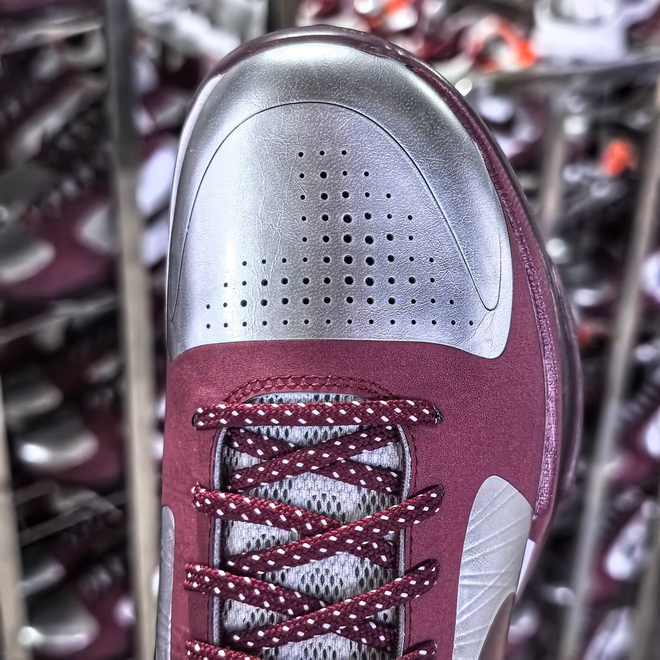 STAR S级 Kobe5 Protro Lower Merion Aces Away   前掌气垫 后掌EVA 籃球鞋 球鞋 實戰鞋  真碳板  波鞋  银红 IM0557-001