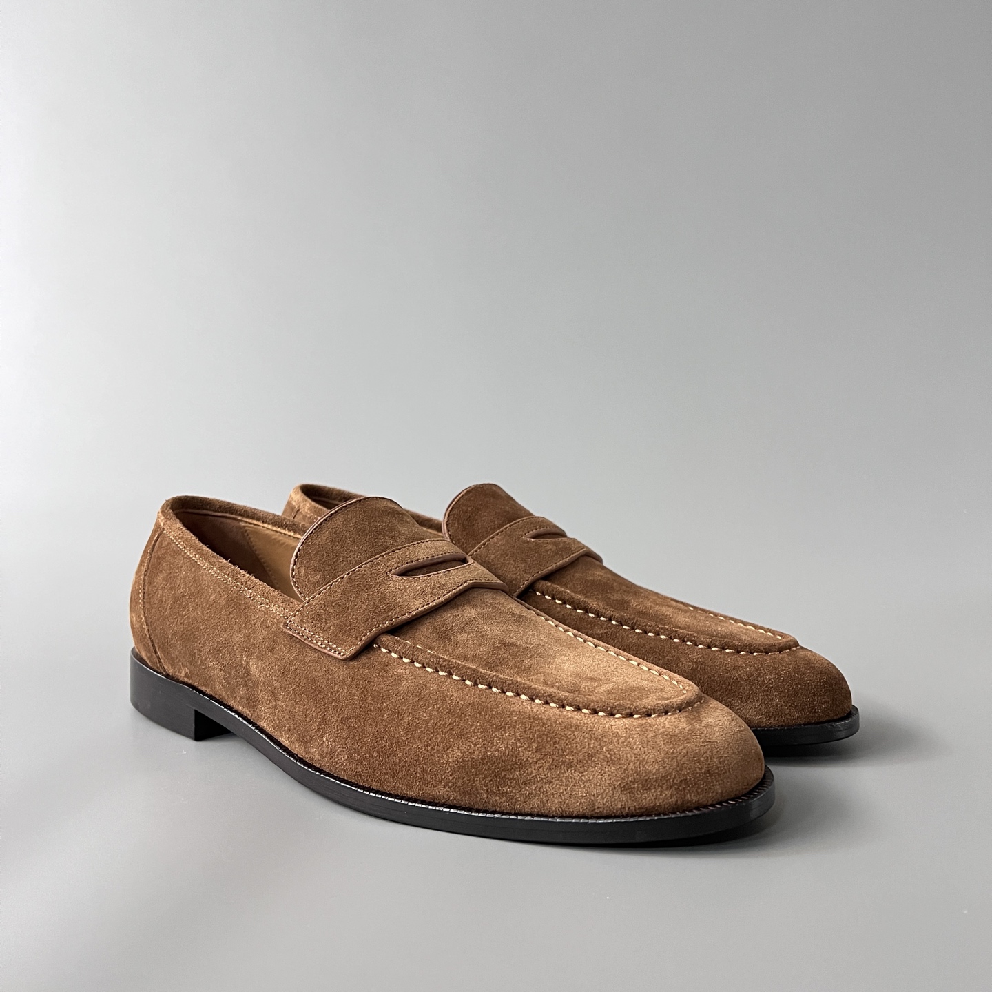 Loro Piana LP Sergio  End Walk Low-top Comfortable and casual Men's Shoes 麂皮 一脚蹬 运动鞋 波鞋  FAO9641_HA85