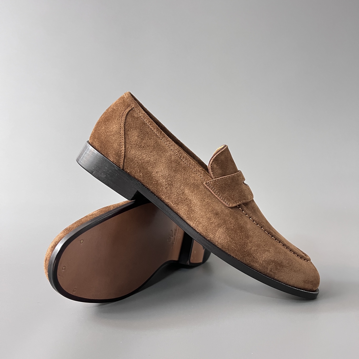 Loro Piana LP Sergio  End Walk Low-top Comfortable and casual Men's Shoes 麂皮 一脚蹬 运动鞋 波鞋  FAO9641_HA85