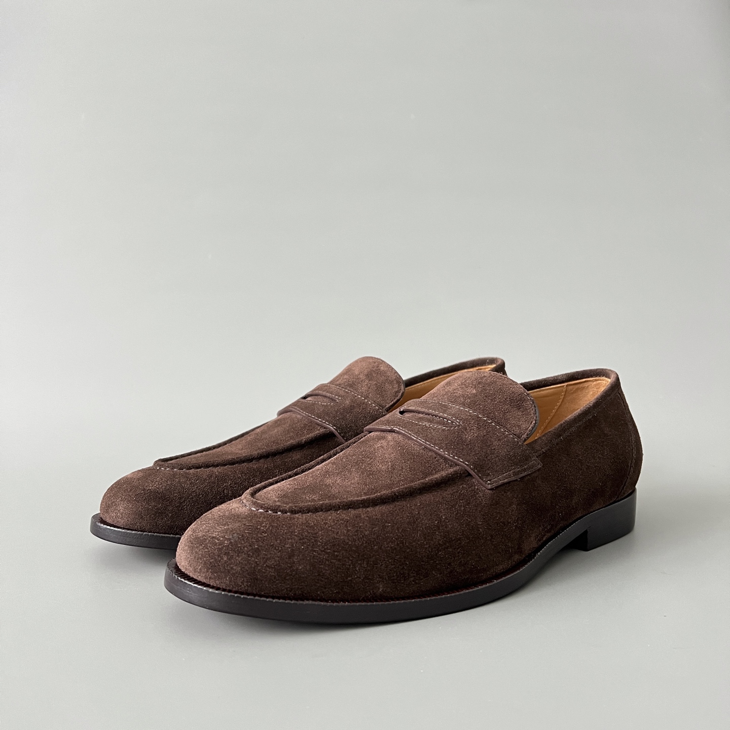 Loro Piana LP Sergio  End Walk Low-top Comfortable and casual Men's Shoes 麂皮 一脚蹬 运动鞋 波鞋  FAO9641_H026