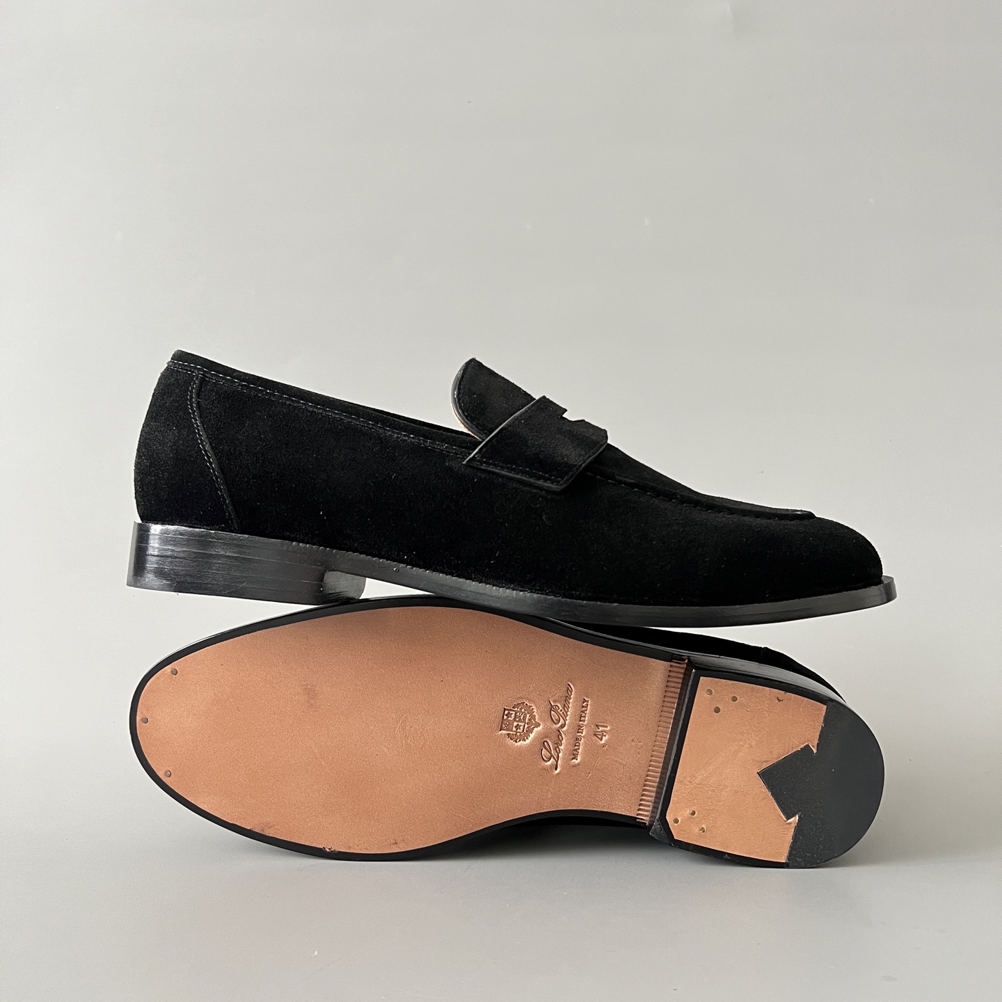 Loro Piana LP Sergio  End Walk Low-top Comfortable and casual Men's Shoes 麂皮 一脚蹬 运动鞋 波鞋  