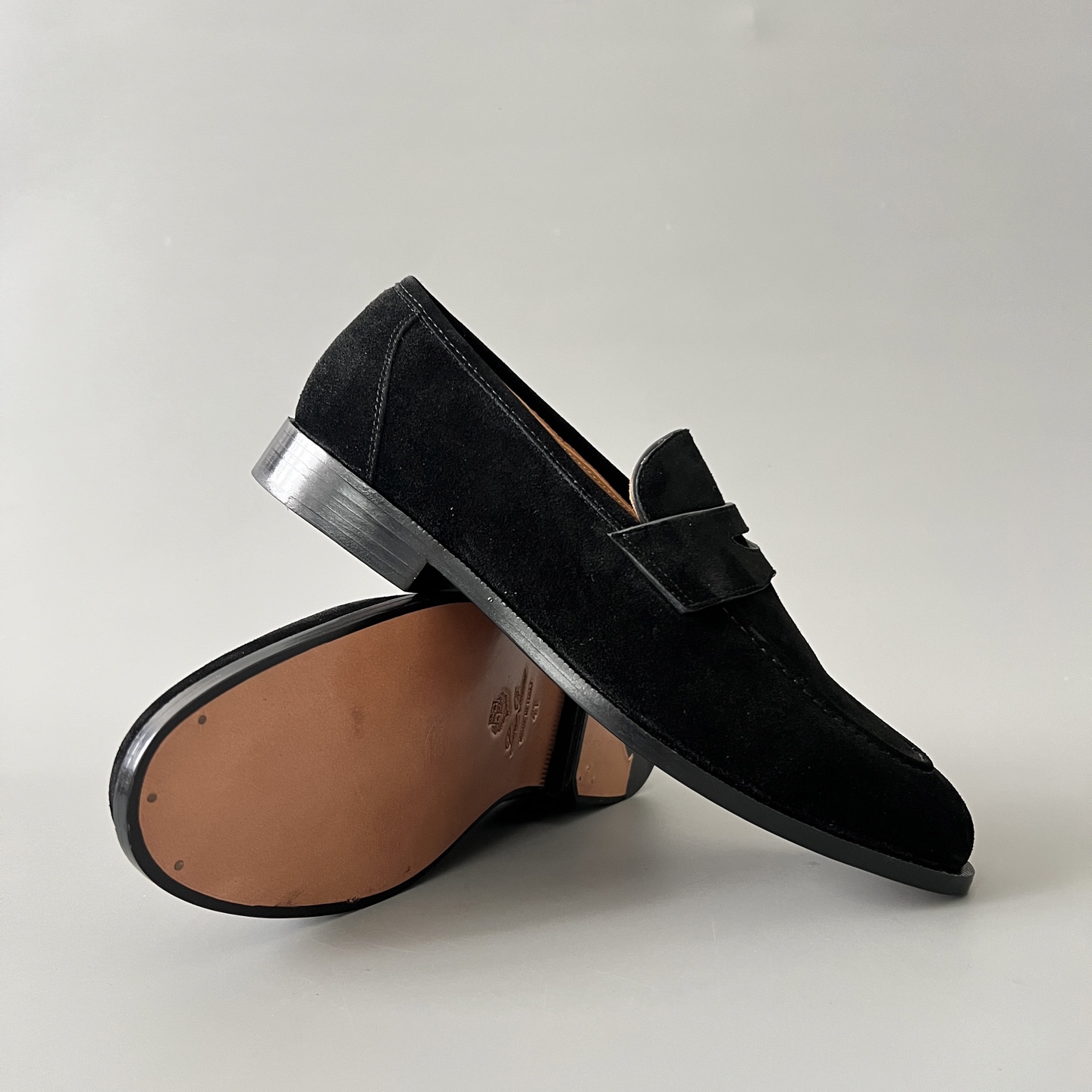 Loro Piana LP Sergio  End Walk Low-top Comfortable and casual Men's Shoes 麂皮 一脚蹬 运动鞋 波鞋  