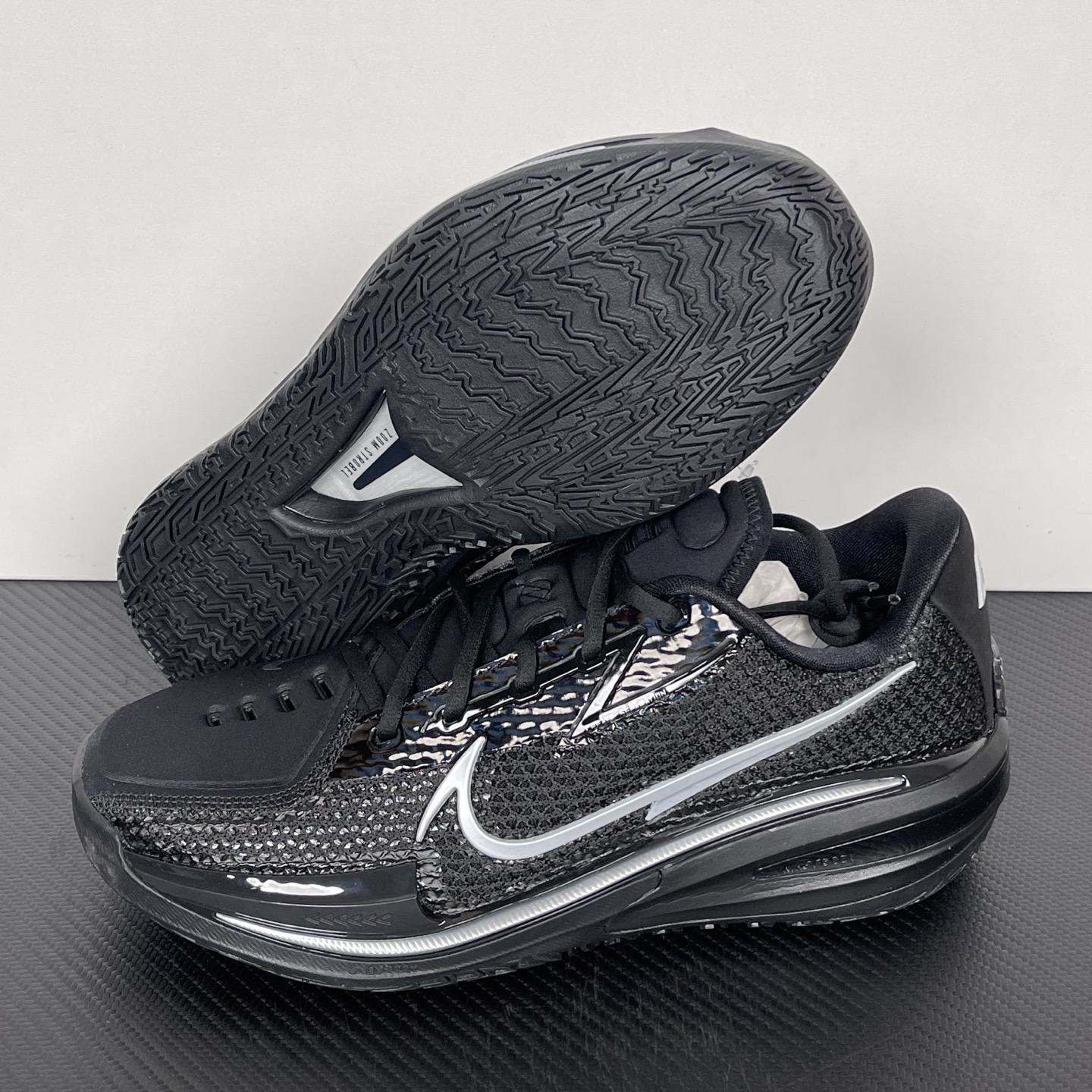 STAR-S级 GT Cut 1.0 1代  低筒  篮球鞋 球鞋 实战鞋 全掌气垫 TPU抗扭 男鞋  黑银 CZ0176-006