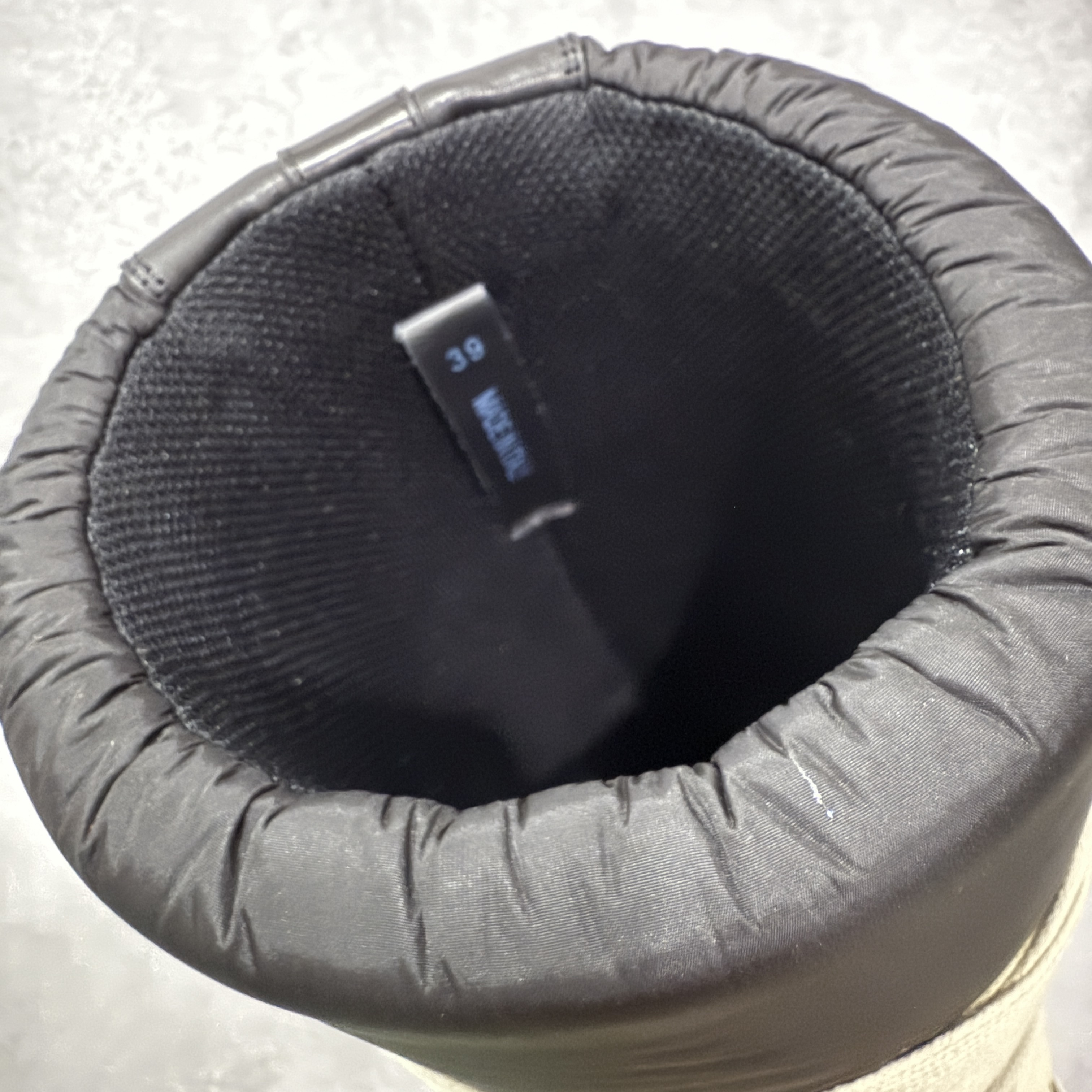 Moncler RICK OWENS RO 圆头 高筒  板鞋 休闲鞋 波鞋 男鞋   厚底  高筒 黑白 MU02C4H20M3863-999