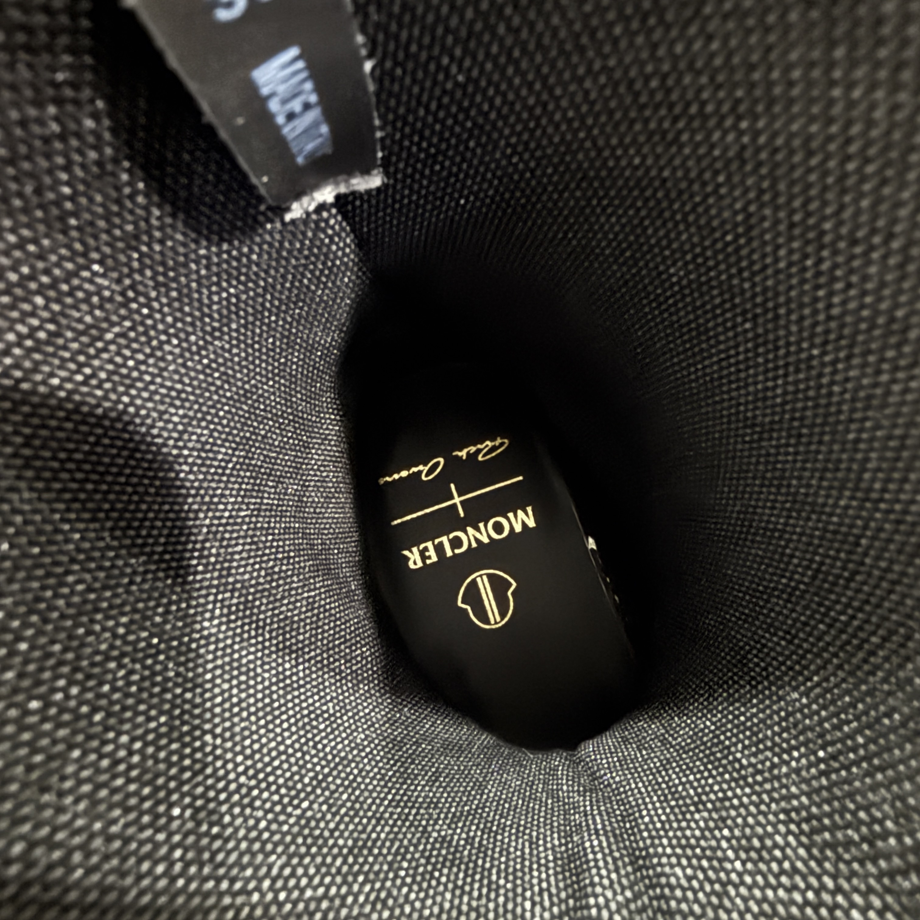 Moncler RICK OWENS RO 圆头 高筒  板鞋 休闲鞋 波鞋 男鞋   厚底  高筒 黑白 MU02C4H20M3863-999