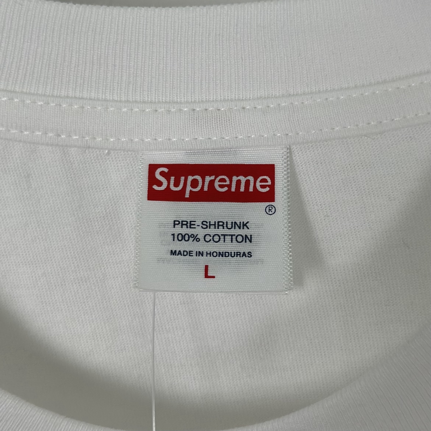 阿拉伯语BOX T恤 SUPREME SS26 ARABIC BOX LOGO TEE 字母 印花 logo圆领 短袖T恤 男女同款 黑色 白色   