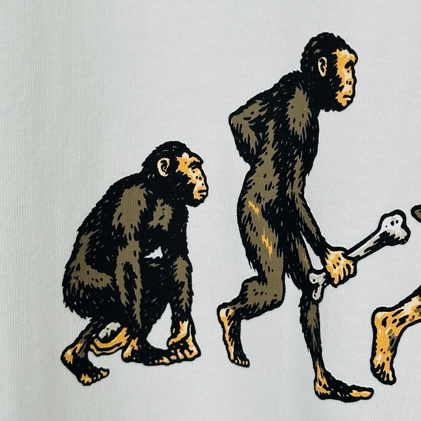 进化T恤 SUPREME SS26 EVOLUTION TEE  字母 印花 logo圆领 短袖T恤 男女同款 黑色 白色   