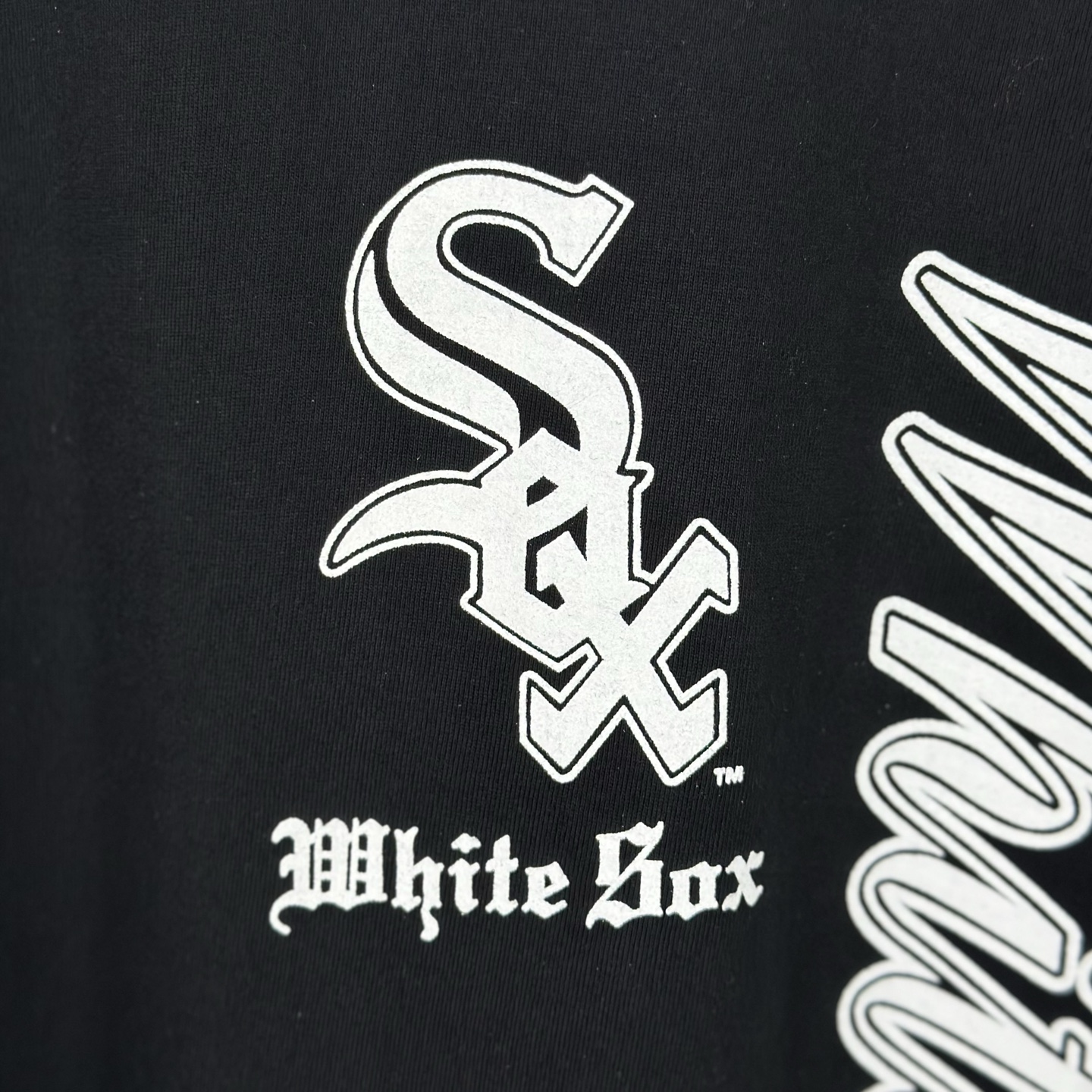 SUPREME x MLB 联名款 NEW YORK YANKEES TEE   字母 印花 logo圆领 短袖T恤 男女同款 黑色 白色   