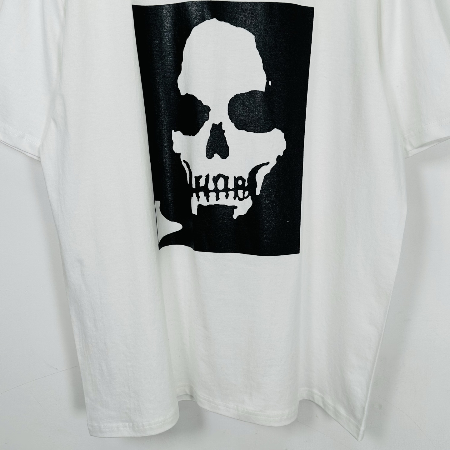 曼森T恤 SUPREME X NUMBER （N）INE 联名款 MANSON TEE  印花 logo圆领 短袖T恤 男女同款 黑色 白色   