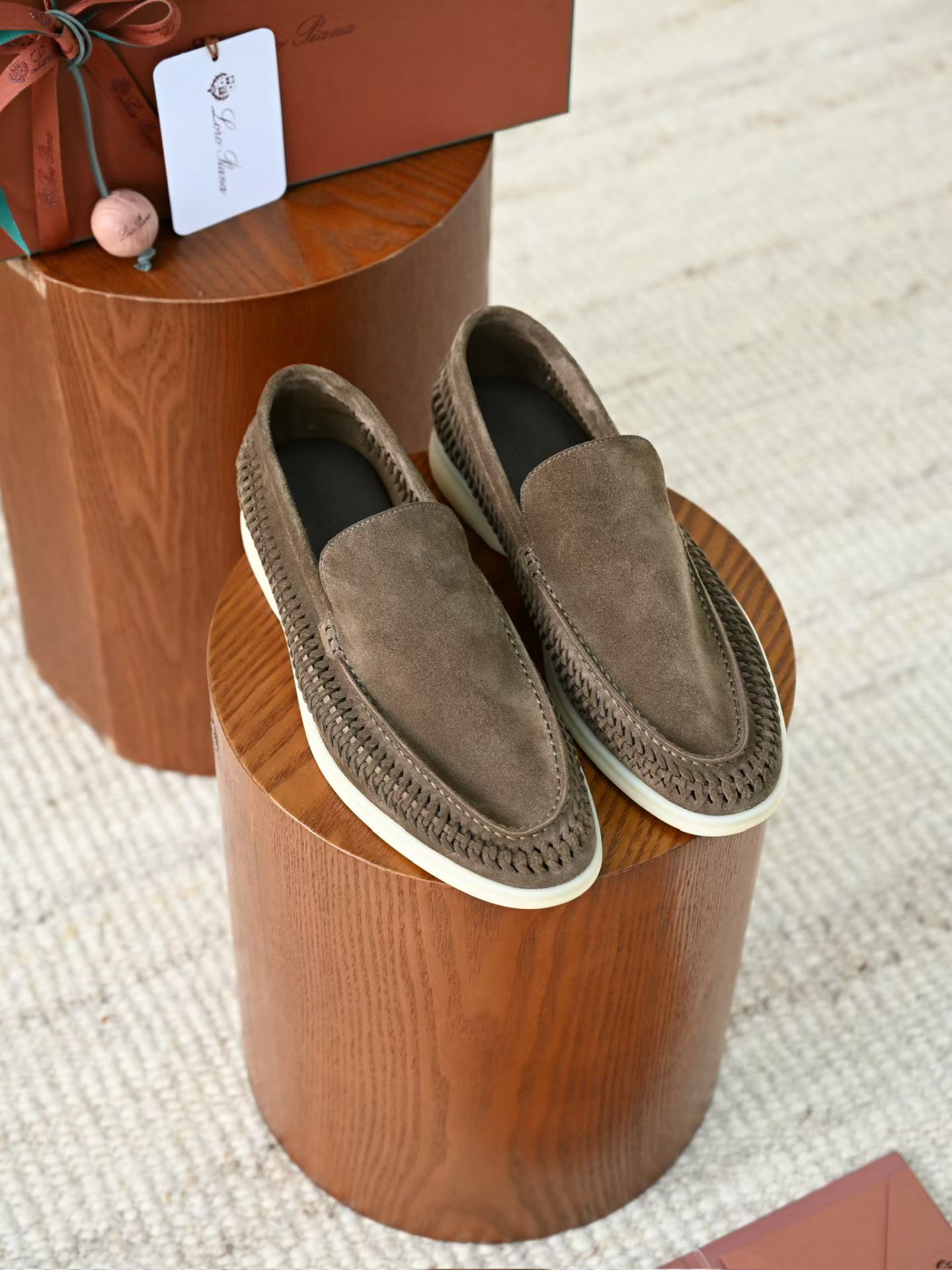 Loro Piana LP Summer Walk / End Walk — Low-Top, Comfortable, and Casual Men's Shoes (Suede) | High-Top Chelsea Boots FAP6922_H027