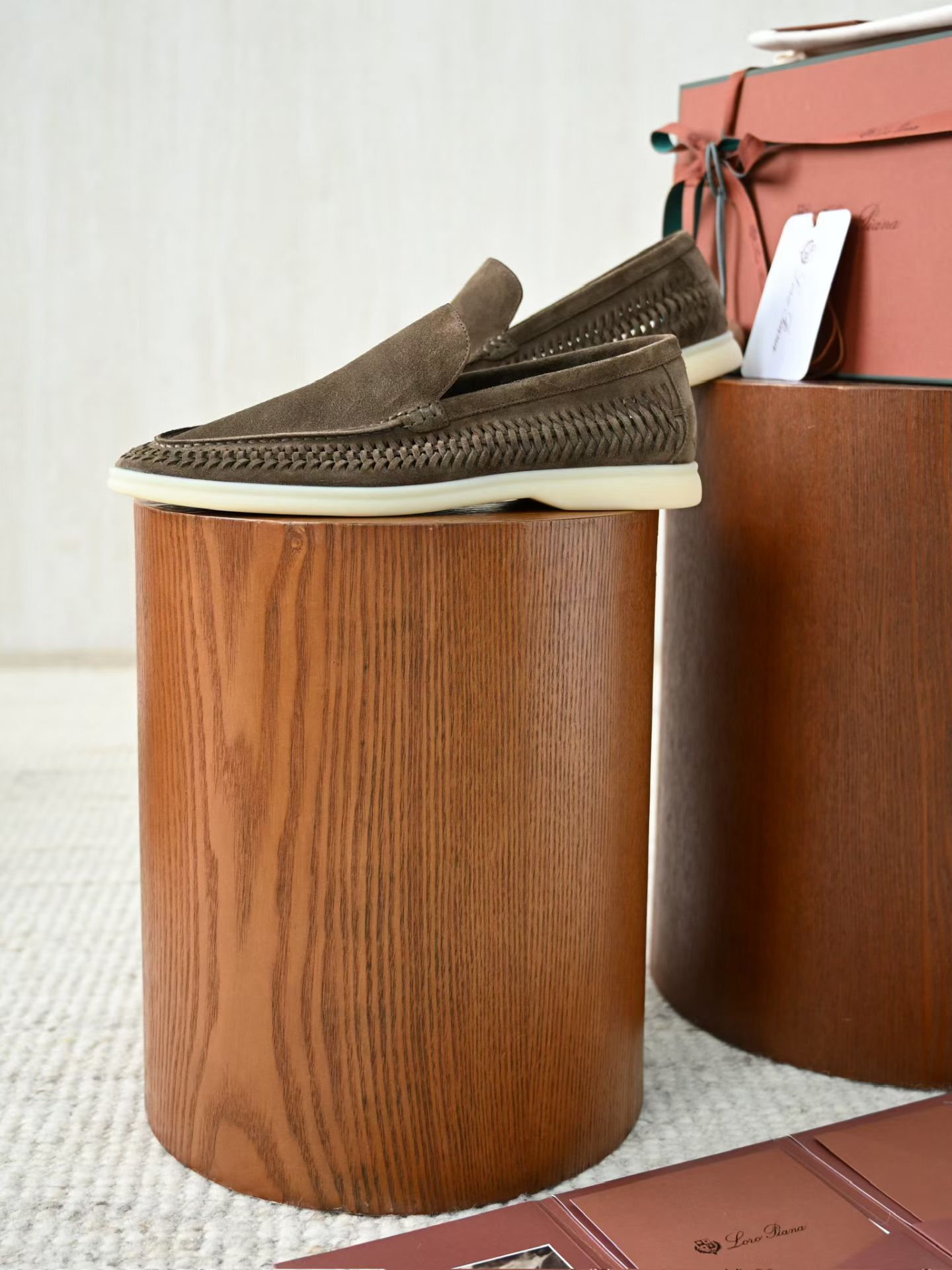 Loro Piana LP Summer Walk / End Walk — Low-Top, Comfortable, and Casual Men's Shoes (Suede) | High-Top Chelsea Boots FAP6922_H027