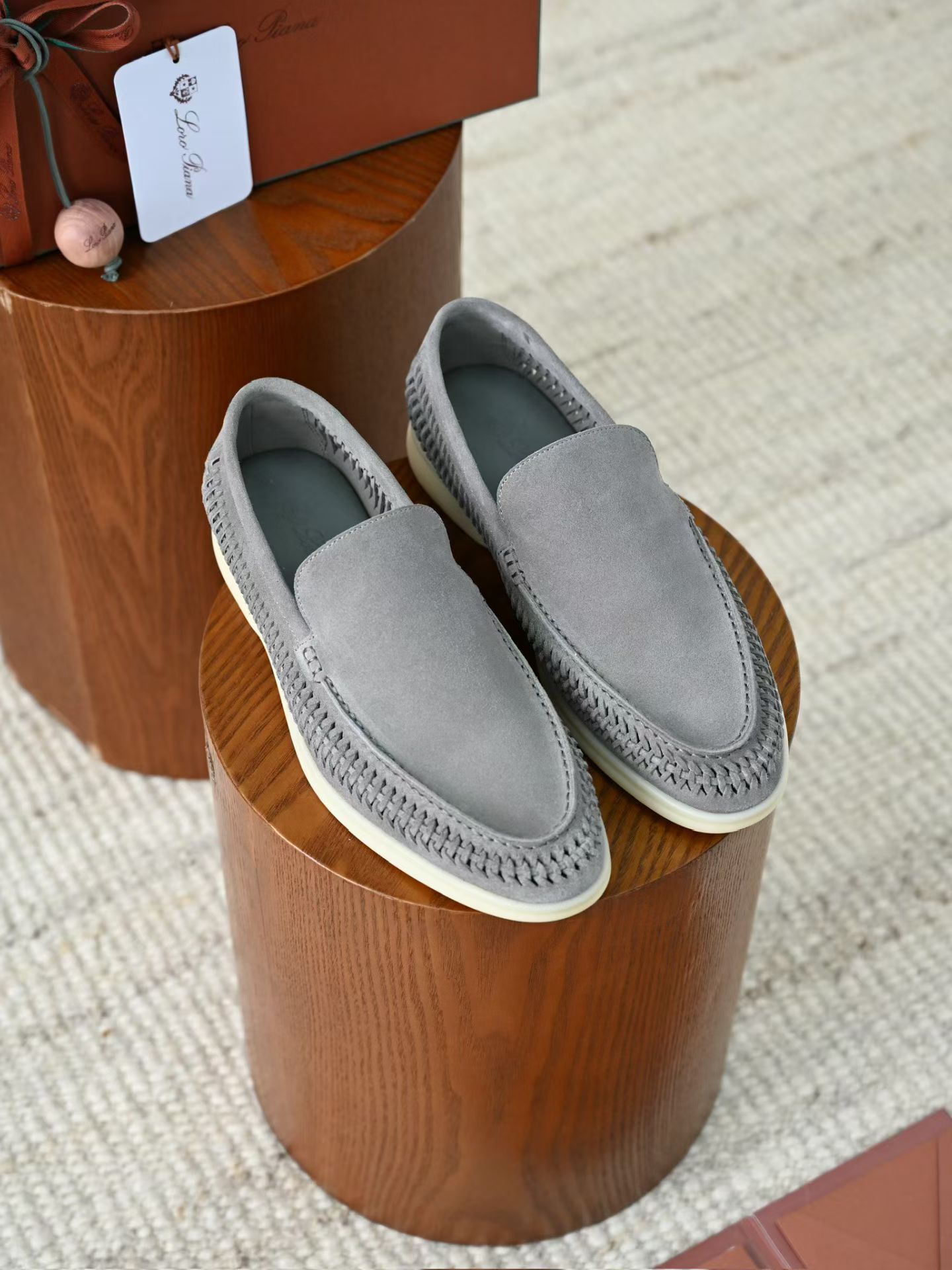 Loro Piana LP Summer Walk / End Walk — Low-Top, Comfortable, and Casual Men's Shoes (Suede) | High-Top Chelsea Boots FAP6922_H027