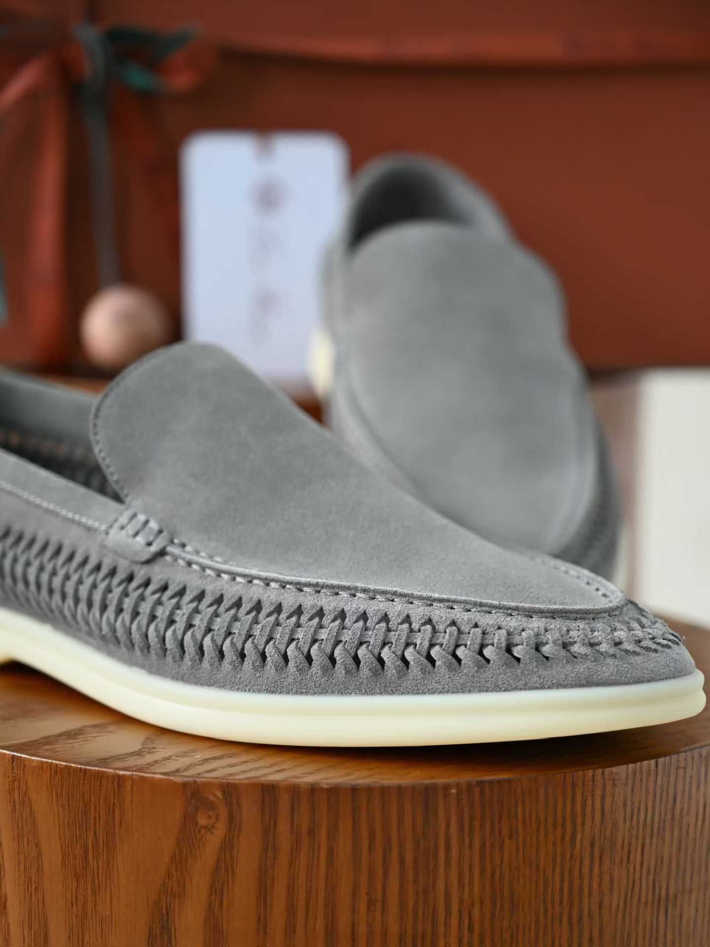 Loro Piana LP Summer Walk / End Walk — Low-Top, Comfortable, and Casual Men's Shoes (Suede) | High-Top Chelsea Boots FAP6922_H027