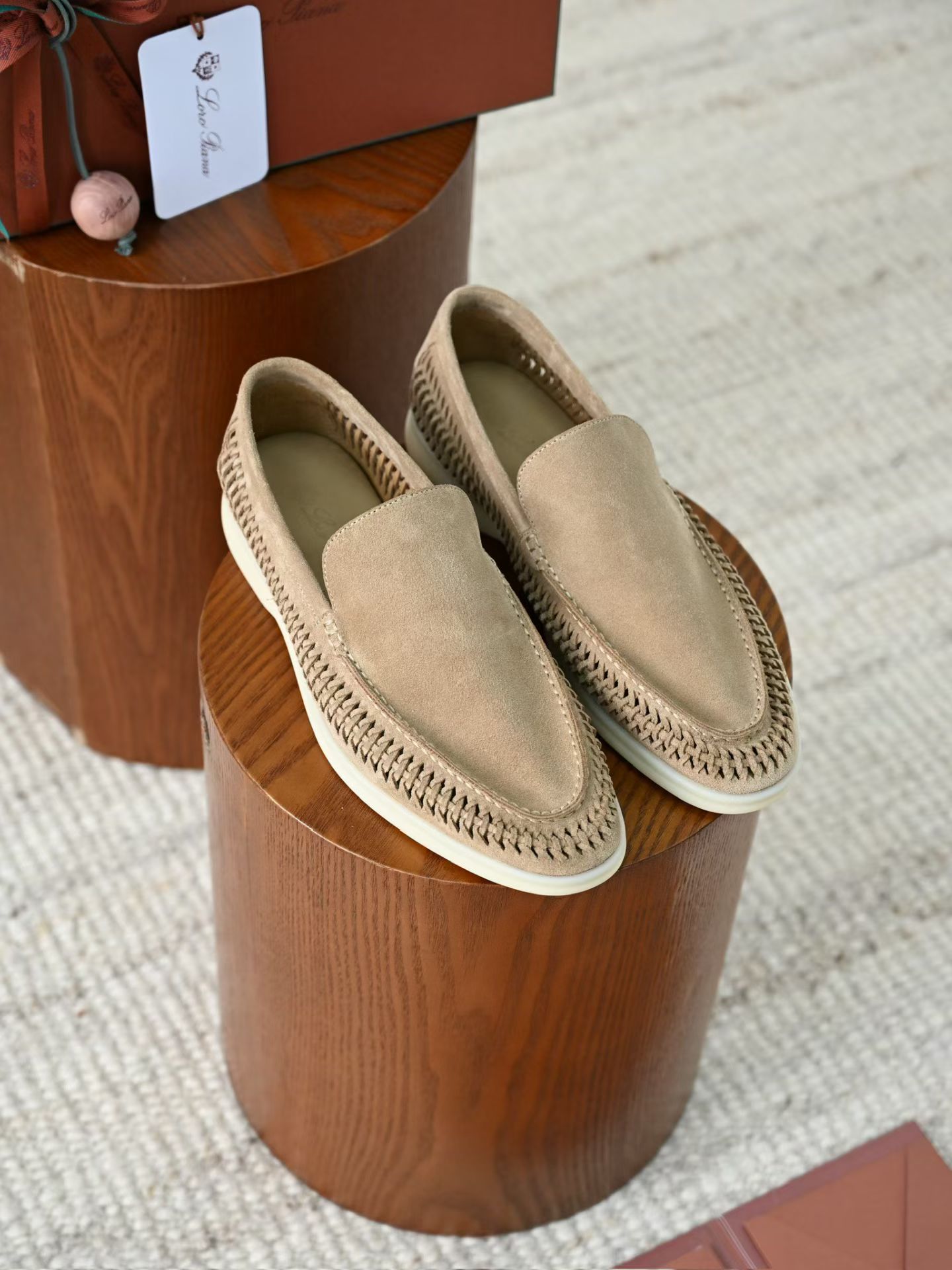 Loro Piana LP Summer Walk / End Walk — Low-Top, Comfortable, and Casual Men's Shoes (Suede) | High-Top Chelsea Boots FAP6922_H027