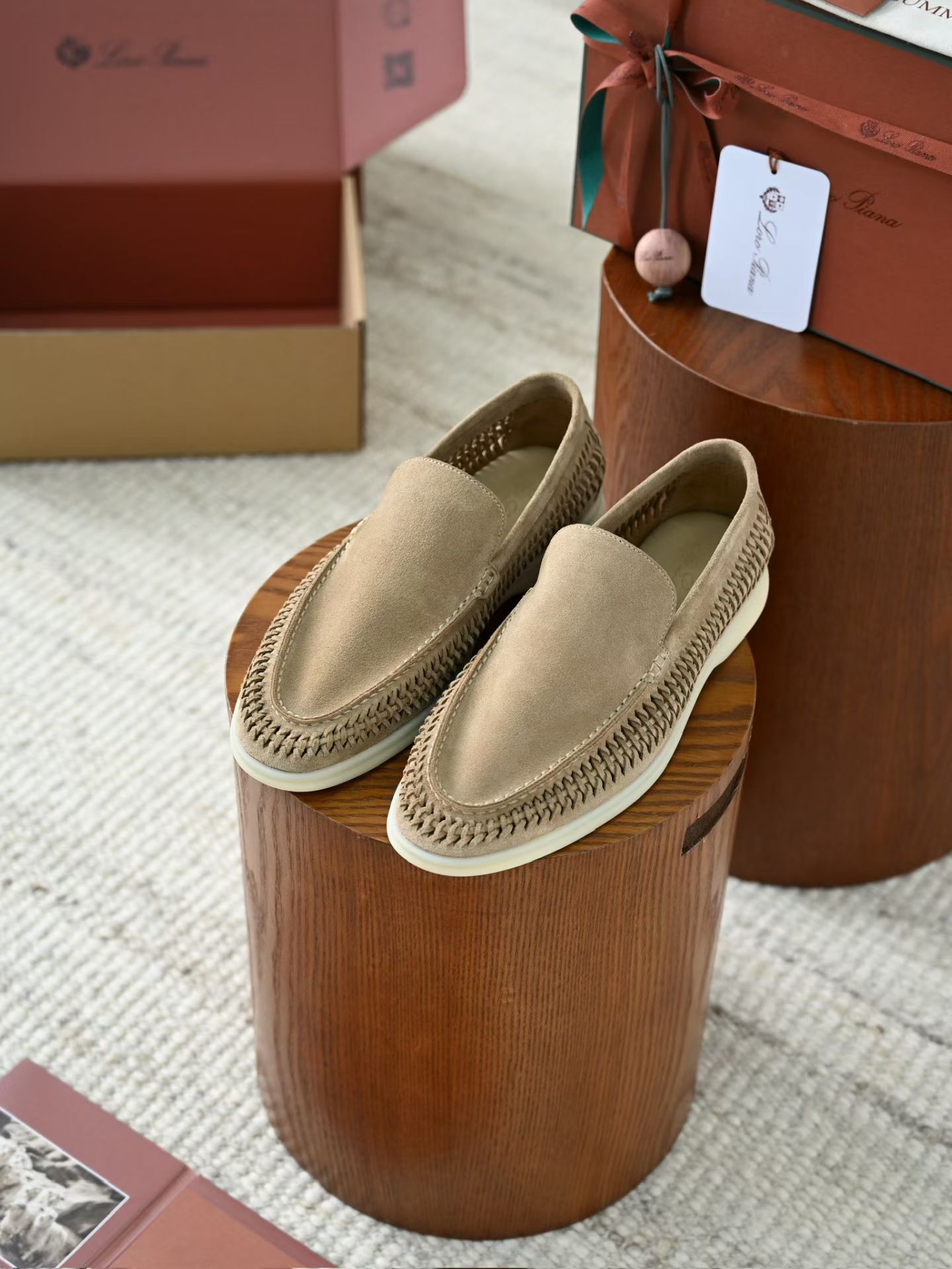 Loro Piana LP Summer Walk / End Walk — Low-Top, Comfortable, and Casual Men's Shoes (Suede) | High-Top Chelsea Boots FAP6922_H027