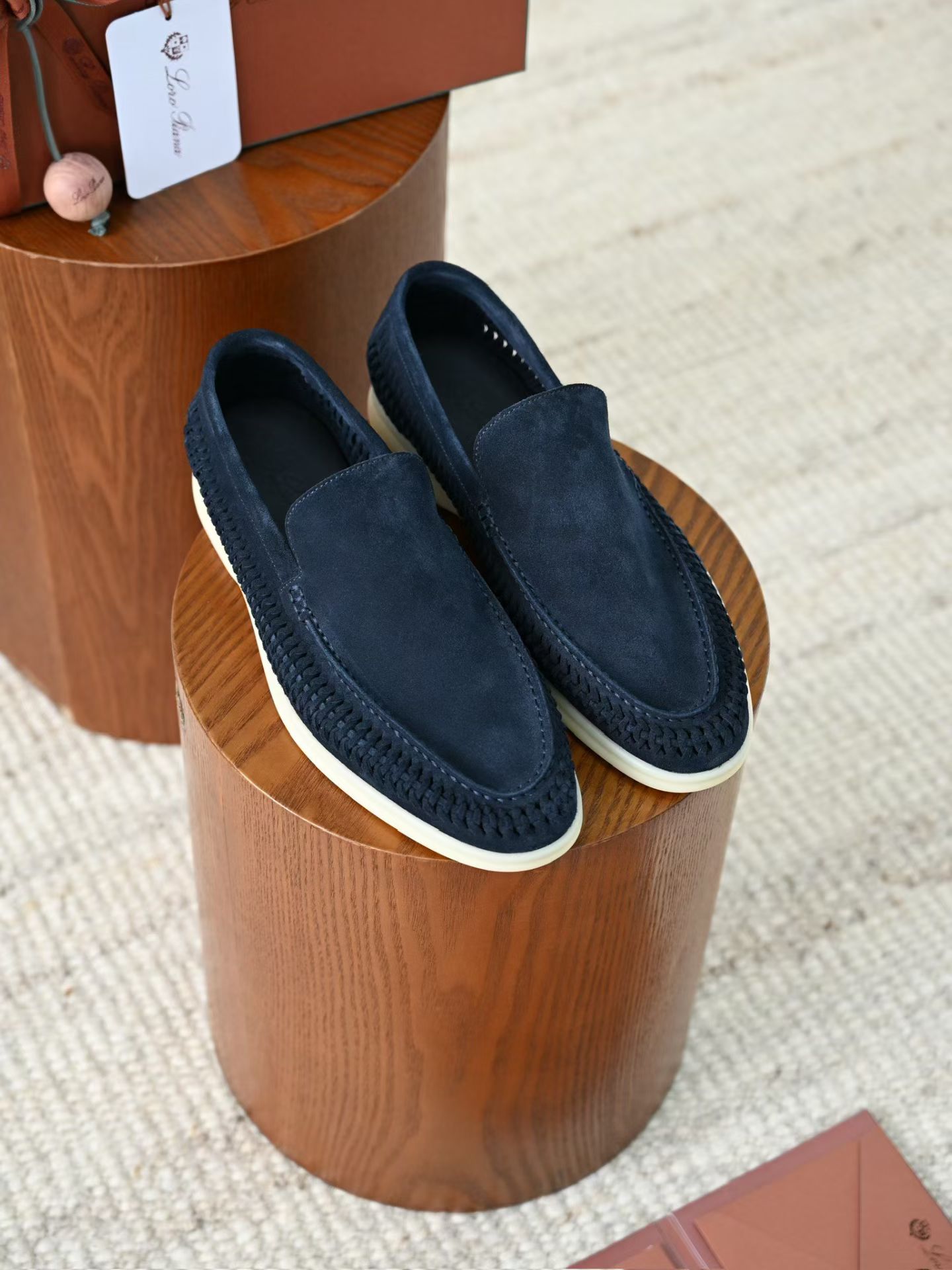 Loro Piana LP Summer Walk / End Walk — Low-Top, Comfortable, and Casual Men's Shoes (Suede) | High-Top Chelsea Boots FAP6922_H027