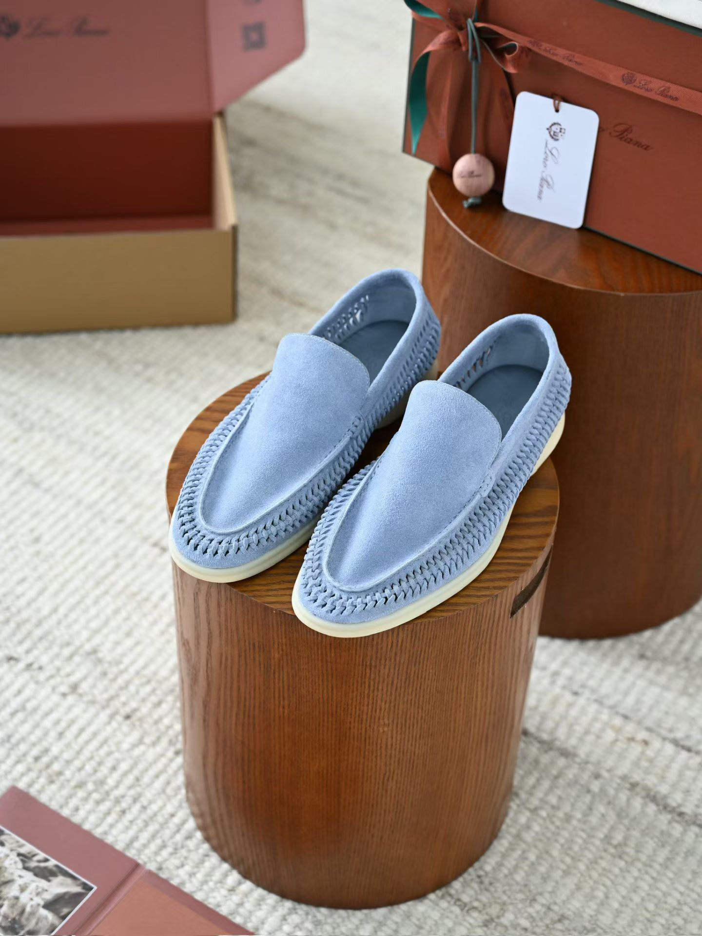 Loro Piana LP Summer Walk / End Walk — Low-Top, Comfortable, and Casual Men's Shoes (Suede) | High-Top Chelsea Boots FAP6922_H027