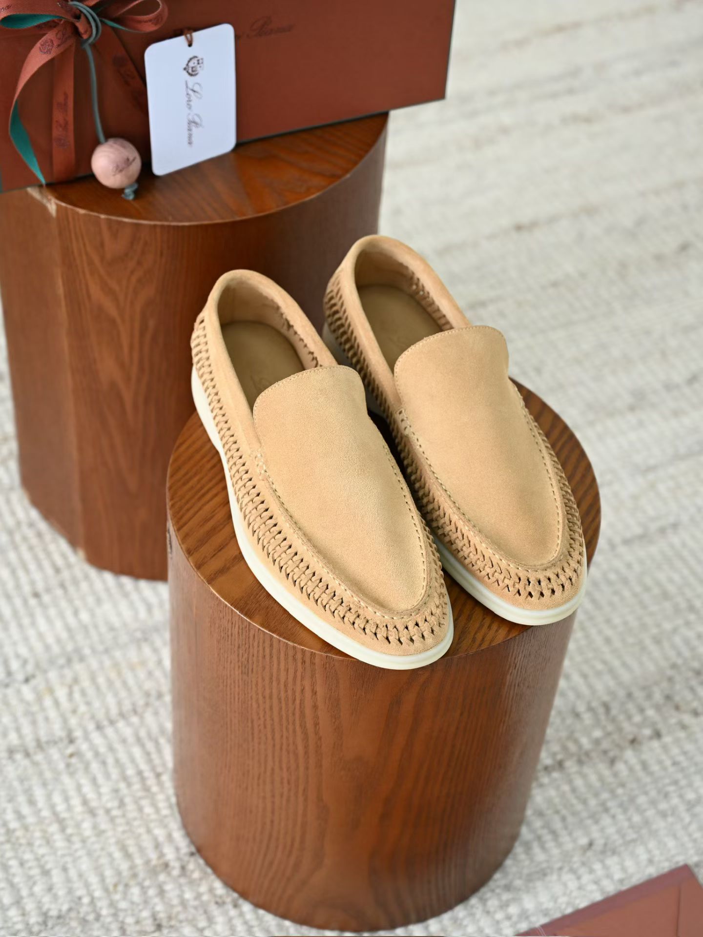 Loro Piana LP Summer Walk / End Walk — Low-Top, Comfortable, and Casual Men's Shoes (Suede) | High-Top Chelsea Boots FAP6922_H027