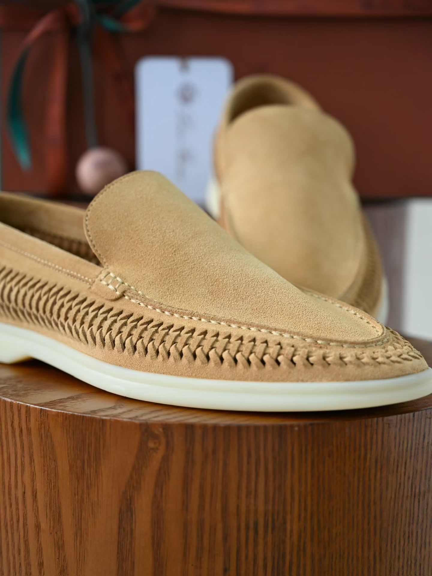 Loro Piana LP Summer Walk / End Walk — Low-Top, Comfortable, and Casual Men's Shoes (Suede) | High-Top Chelsea Boots FAP6922_H027