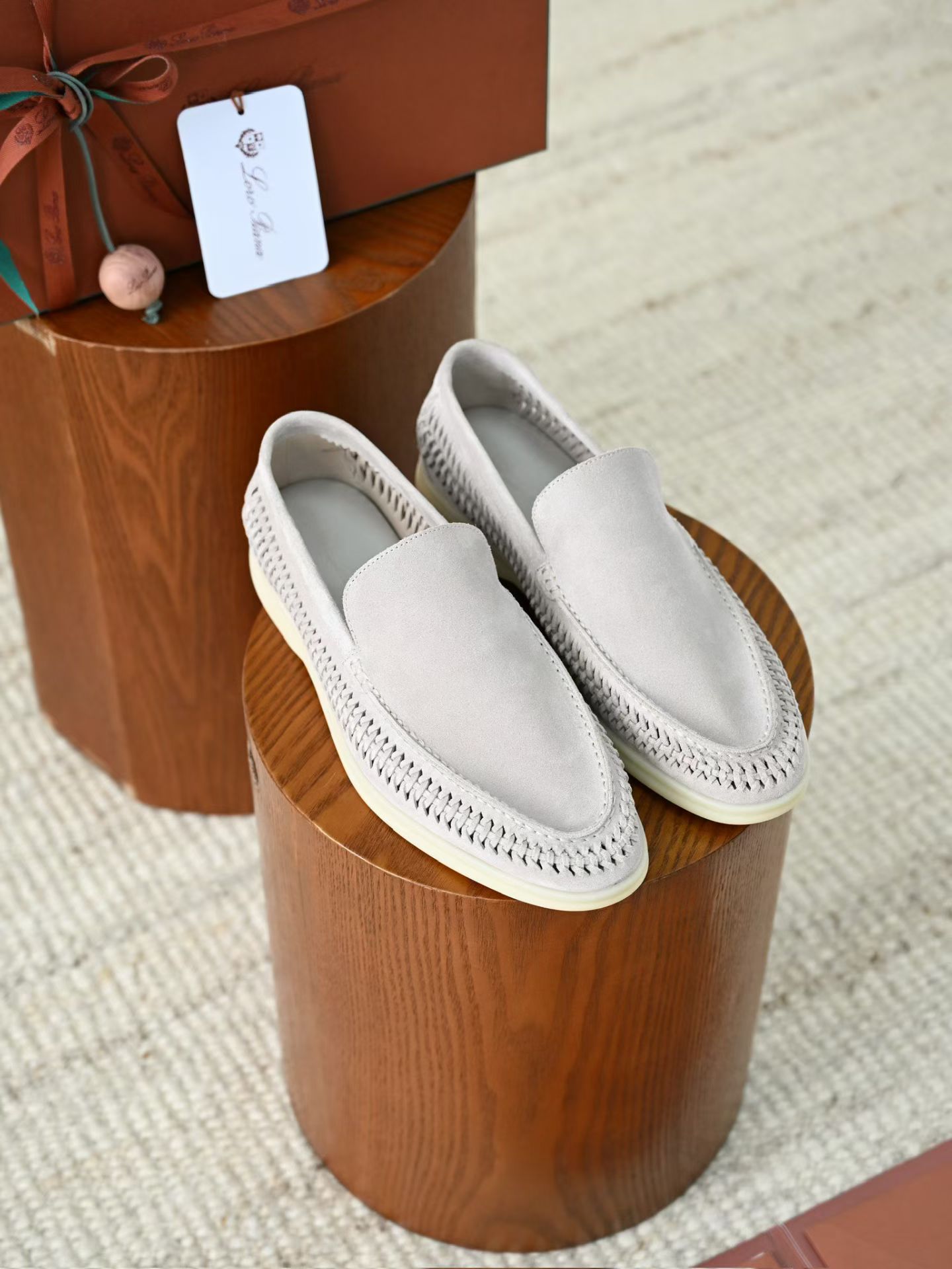 Loro Piana LP Summer Walk / End Walk — Low-Top, Comfortable, and Casual Men's Shoes (Suede) | High-Top Chelsea Boots FAP6922_H027