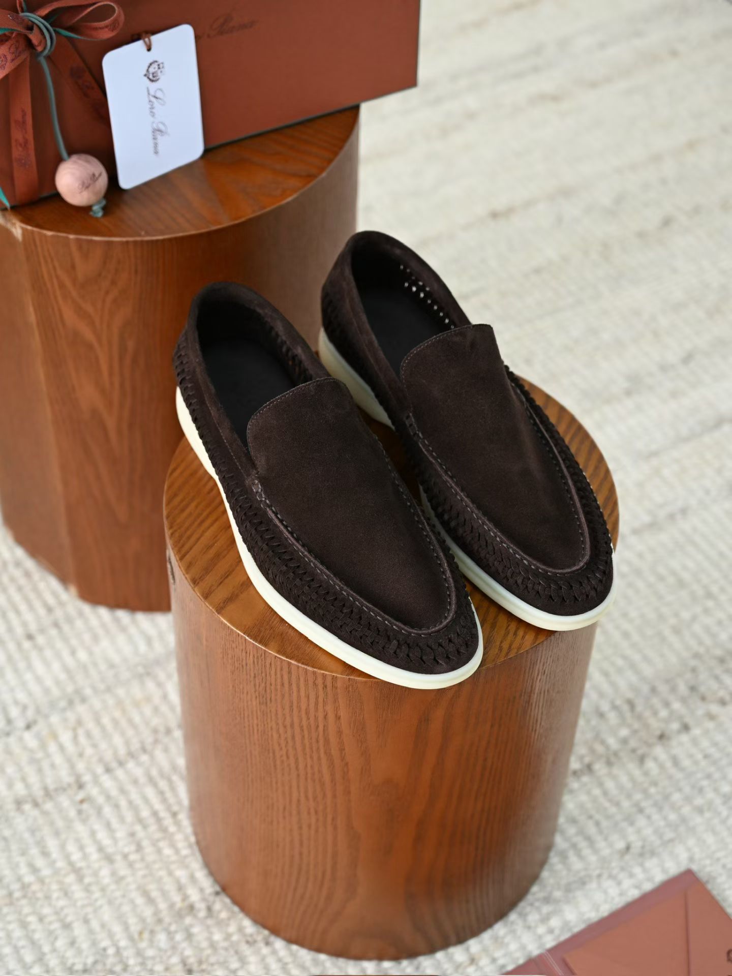 Loro Piana LP Summer Walk / End Walk — Low-Top, Comfortable, and Casual Men's Shoes (Suede) | High-Top Chelsea Boots FAP6922_H027