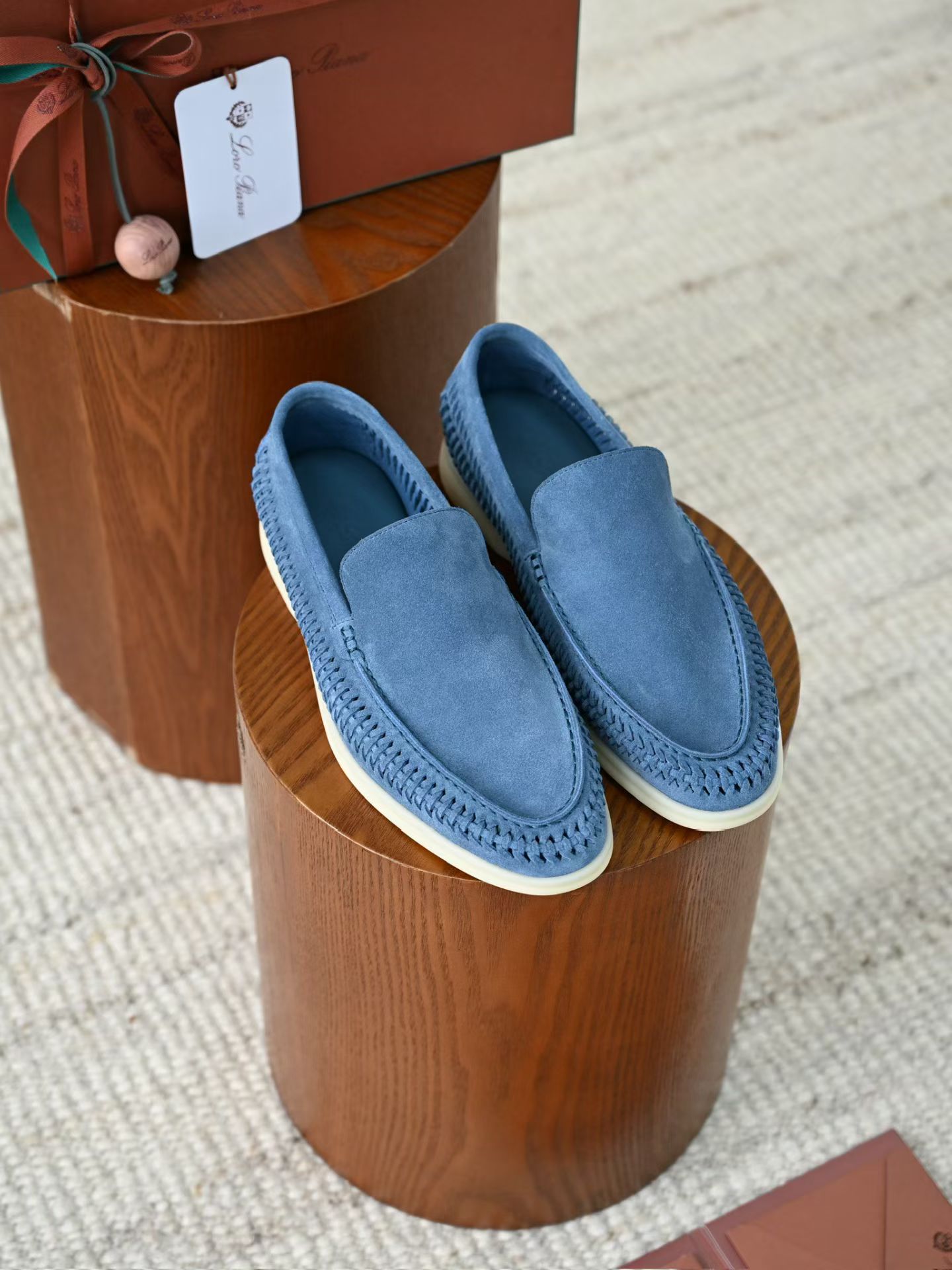 Loro Piana LP Summer Walk / End Walk — Low-Top, Comfortable, and Casual Men's Shoes (Suede) | High-Top Chelsea Boots FAP6922_H027