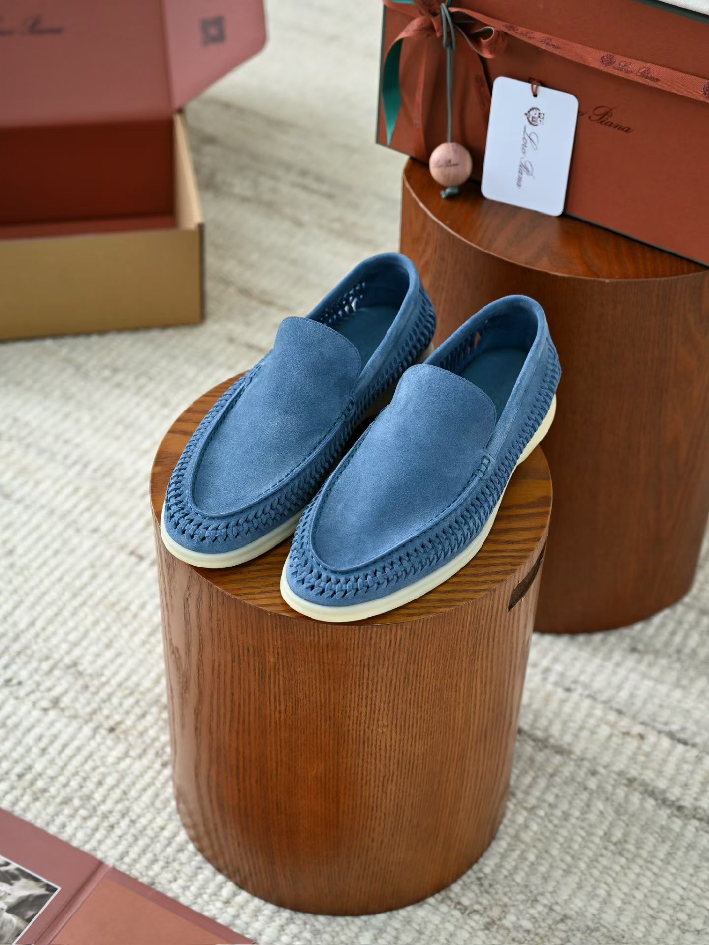 Loro Piana LP Summer Walk / End Walk — Low-Top, Comfortable, and Casual Men's Shoes (Suede) | High-Top Chelsea Boots FAP6922_H027