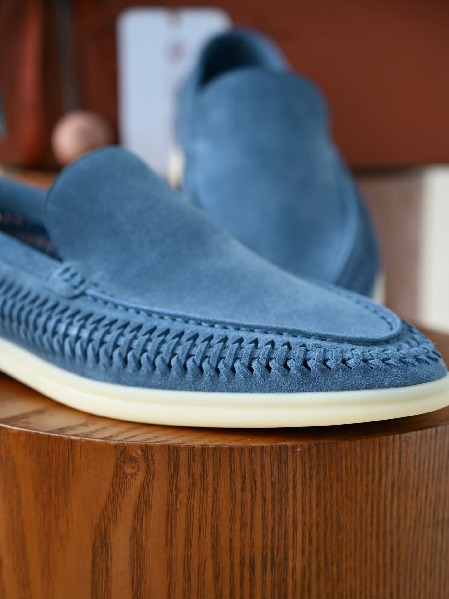 Loro Piana LP Summer Walk / End Walk — Low-Top, Comfortable, and Casual Men's Shoes (Suede) | High-Top Chelsea Boots FAP6922_H027