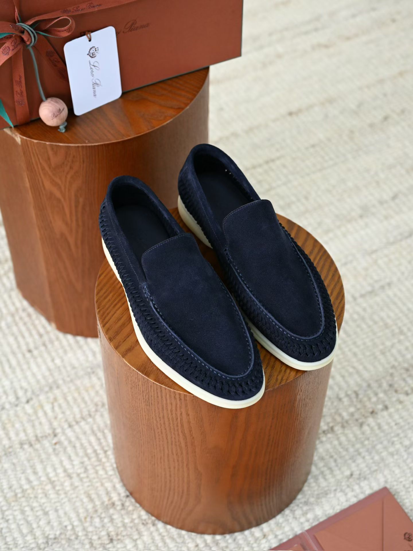 Loro Piana LP Summer Walk / End Walk — Low-Top, Comfortable, and Casual Men's Shoes (Suede) | High-Top Chelsea Boots FAP6922_H027