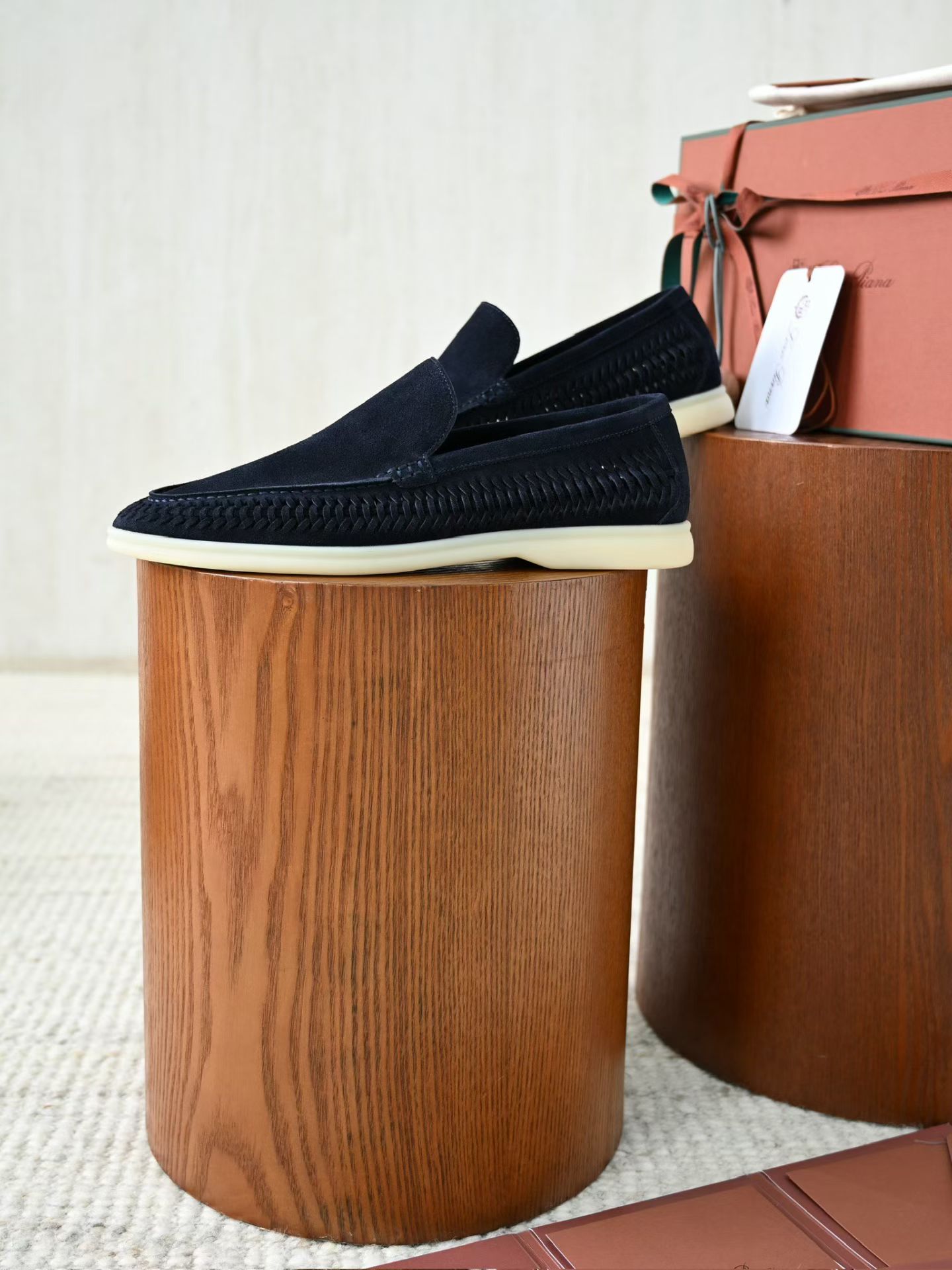 Loro Piana LP Summer Walk / End Walk — Low-Top, Comfortable, and Casual Men's Shoes (Suede) | High-Top Chelsea Boots FAP6922_H027