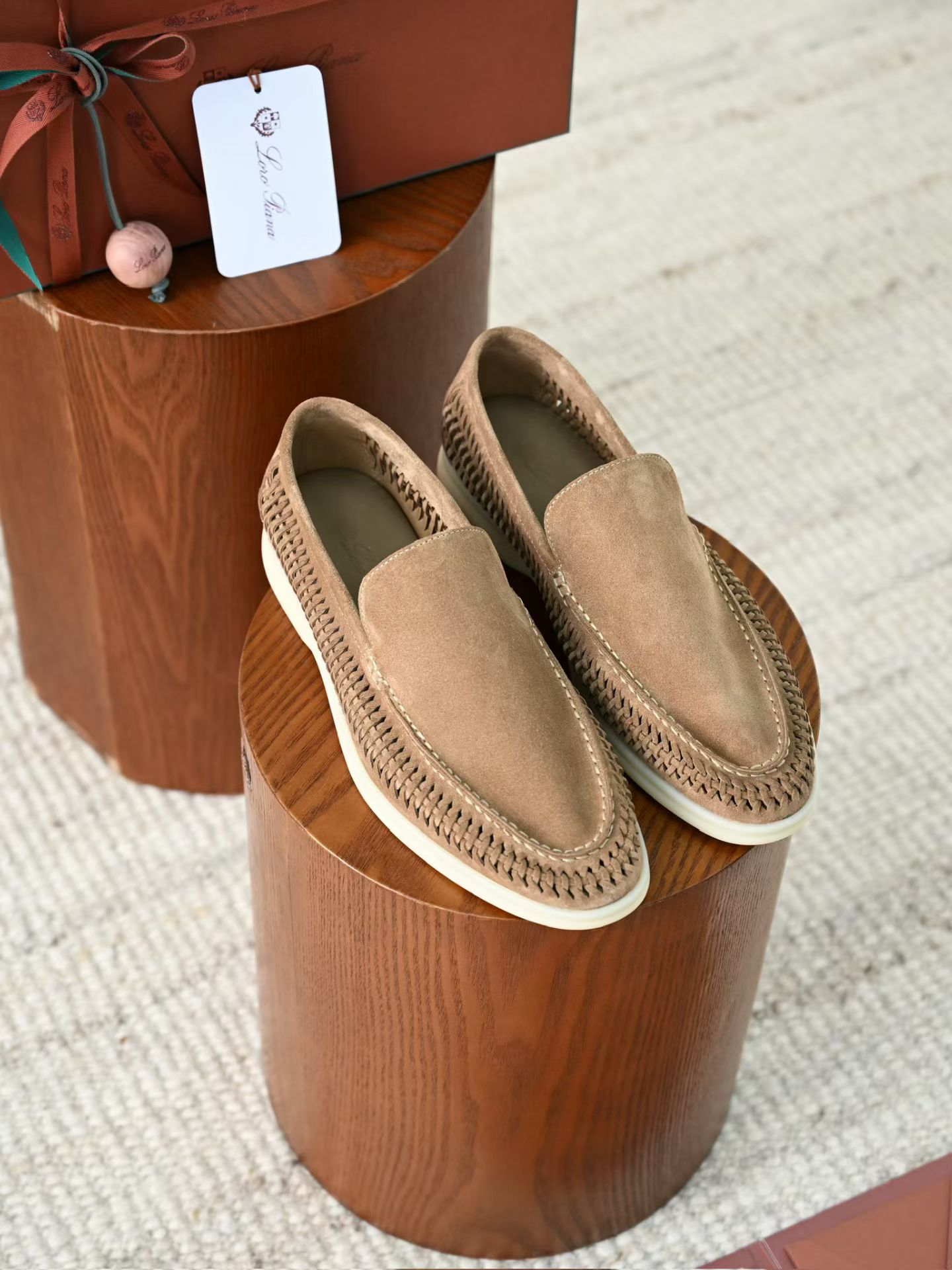 Loro Piana LP Summer Walk / End Walk — Low-Top, Comfortable, and Casual Men's Shoes (Suede) | High-Top Chelsea Boots FAP6922_H027