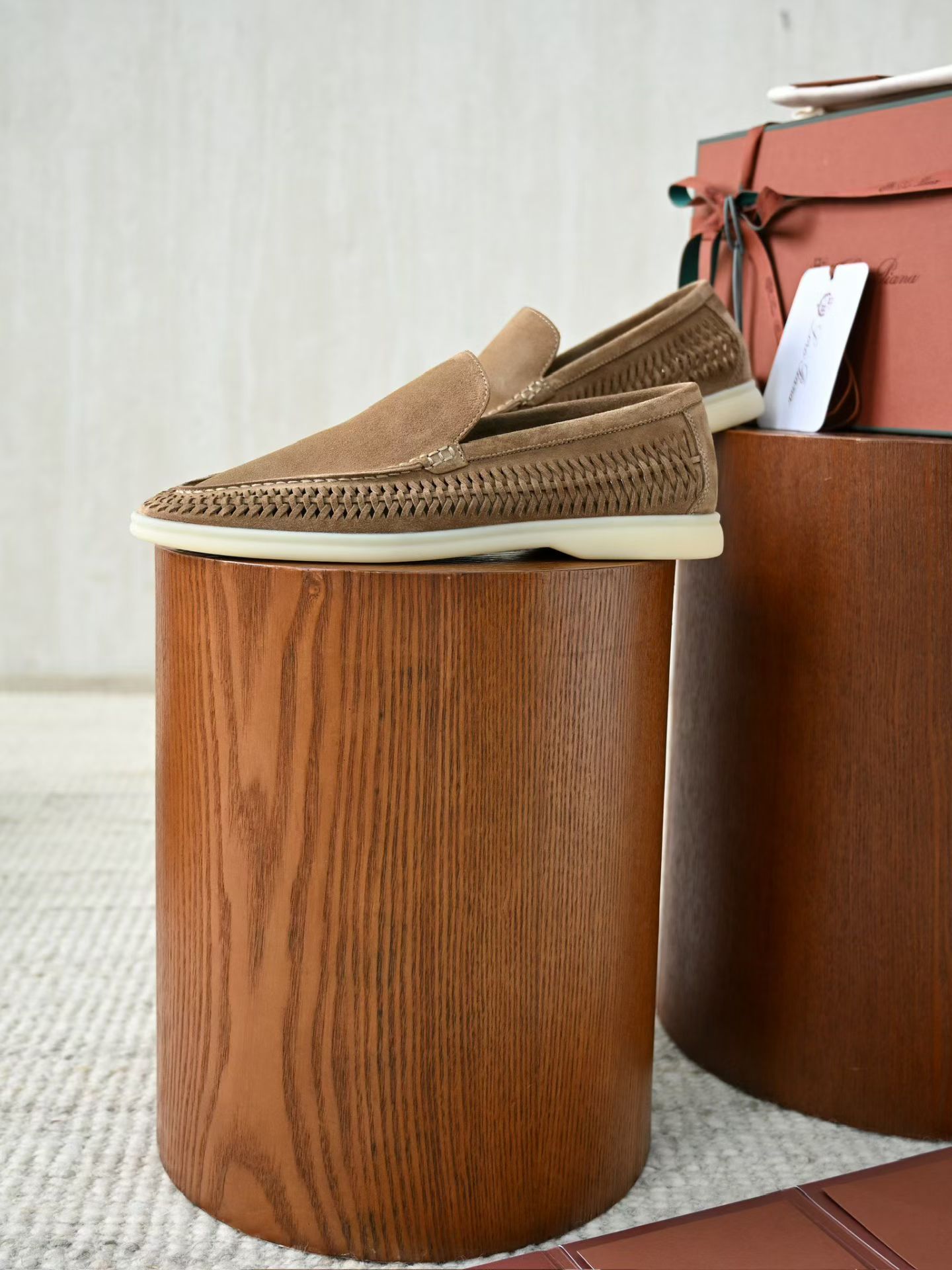 Loro Piana LP Summer Walk / End Walk — Low-Top, Comfortable, and Casual Men's Shoes (Suede) | High-Top Chelsea Boots FAP6922_H027