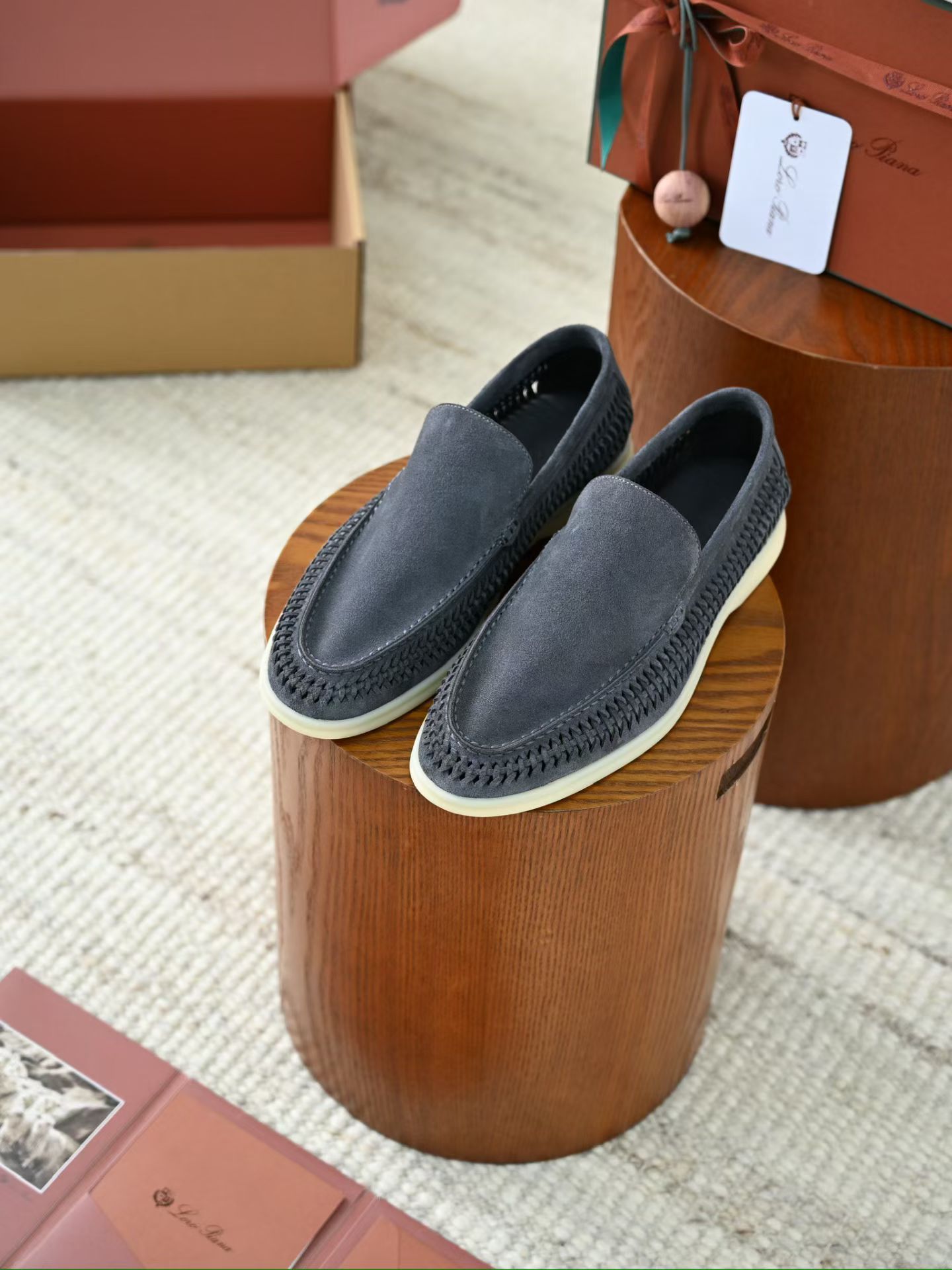 Loro Piana LP Summer Walk / End Walk — Low-Top, Comfortable, and Casual Men's Shoes (Suede) | High-Top Chelsea Boots FAP6922_H027