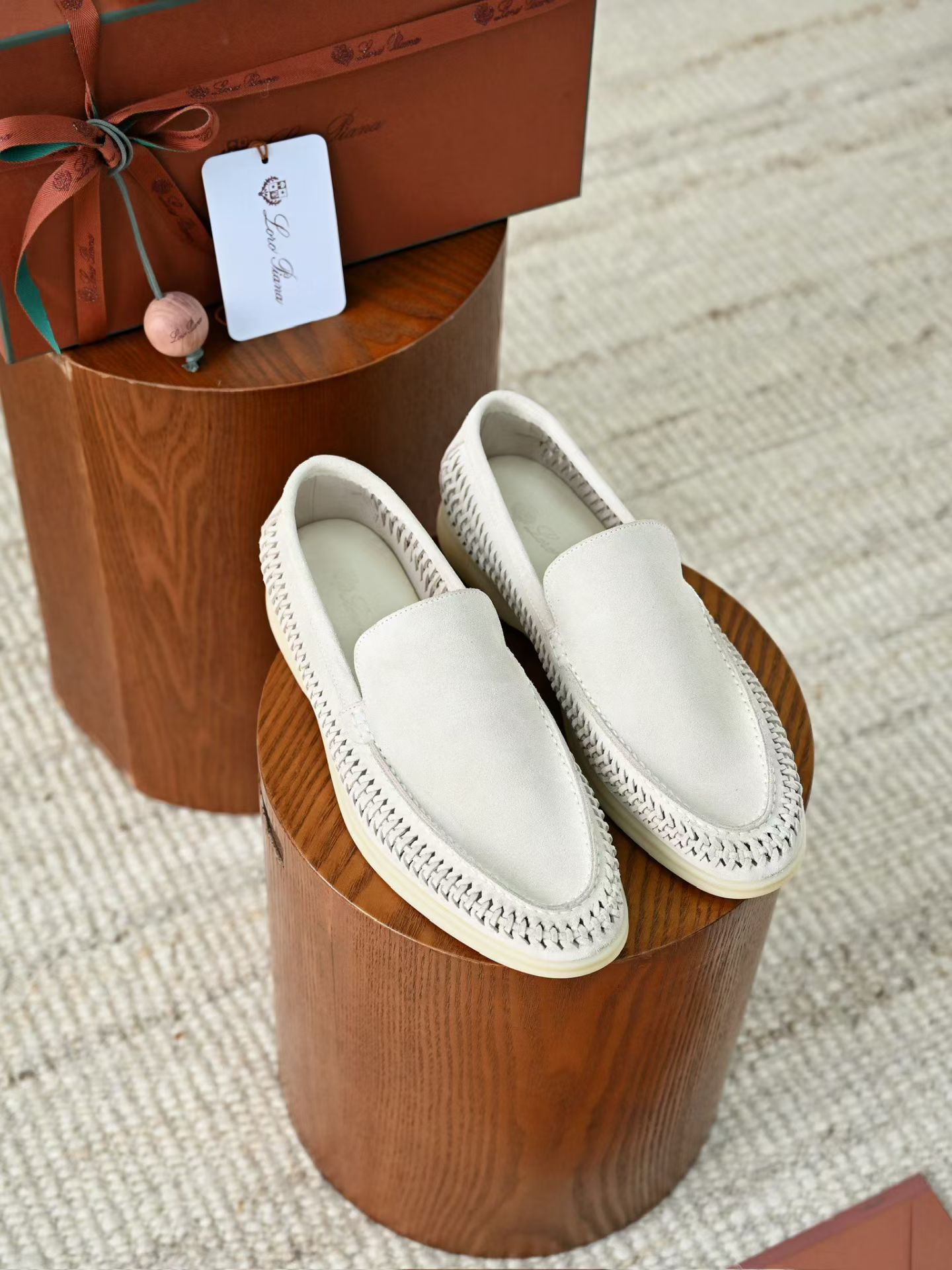 Loro Piana LP Summer Walk / End Walk — Low-Top, Comfortable, and Casual Men's Shoes (Suede) | High-Top Chelsea Boots FAP6922_H027