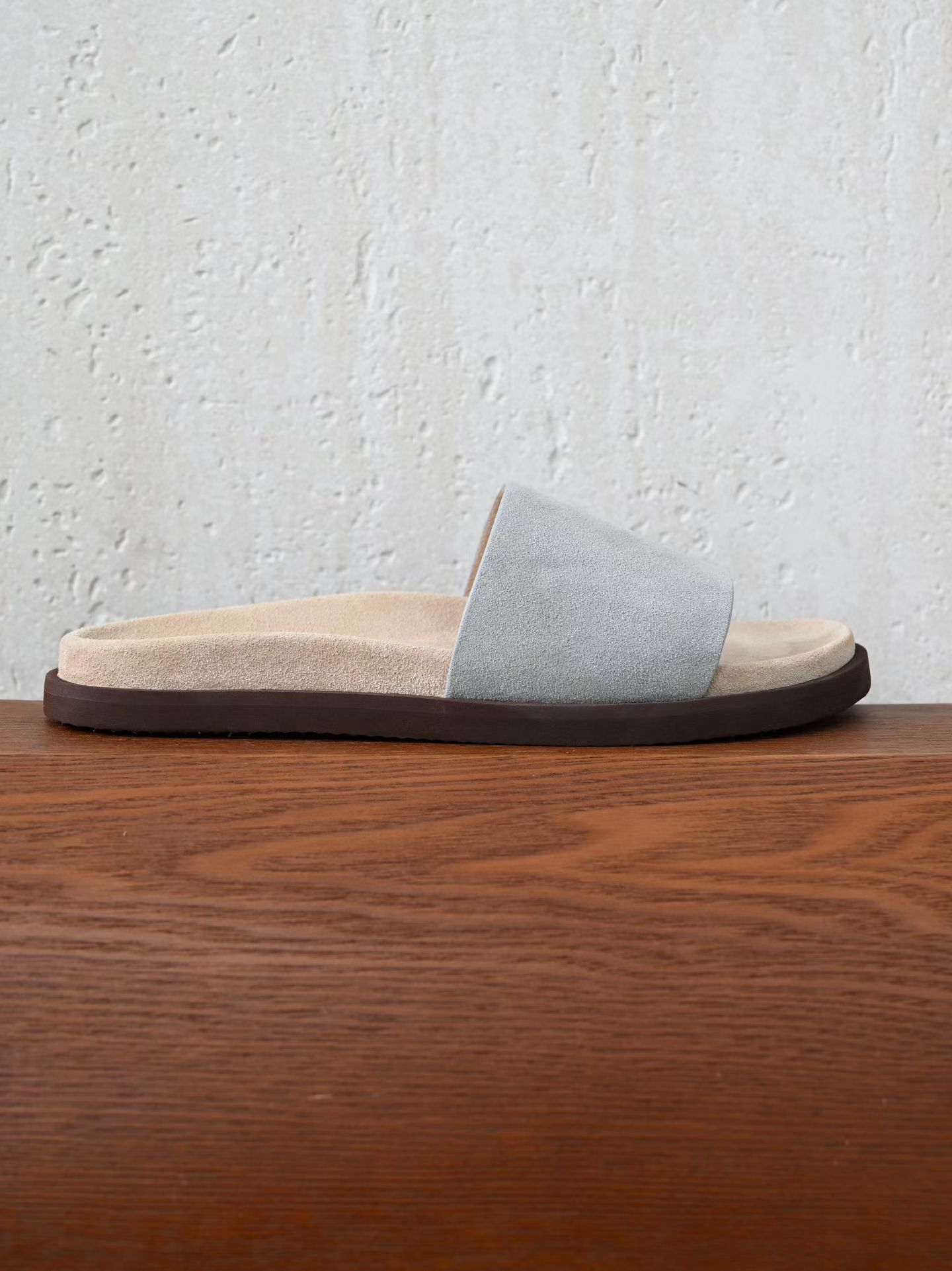 BC Brunello Cucinelli - Premium Suede Summer Slides Handmade Edition