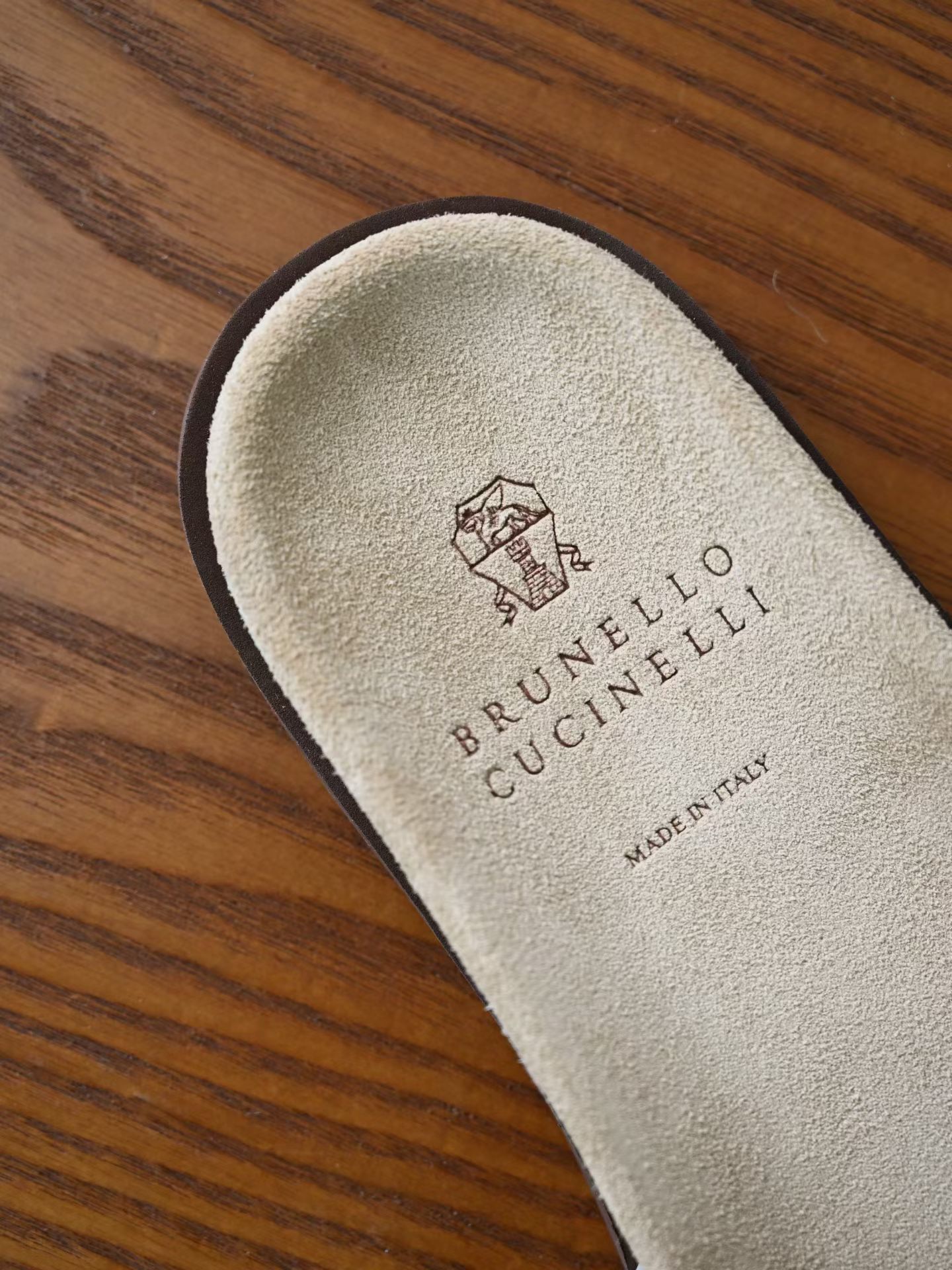 BC Brunello Cucinelli - Premium Suede Summer Slides Handmade Edition