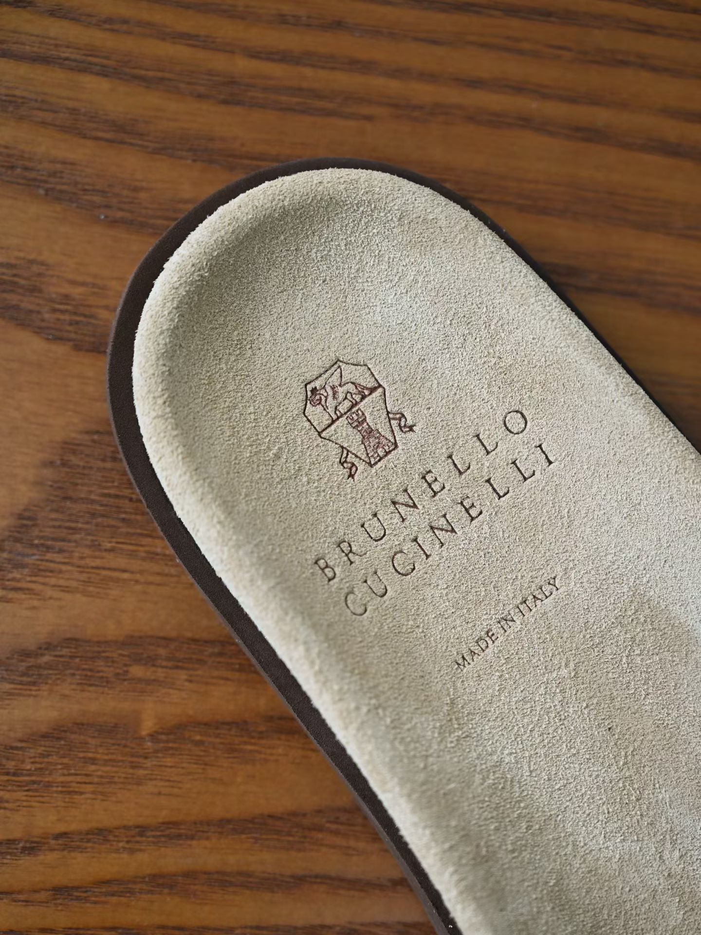 BC Brunello Cucinelli - Premium Suede Summer Slides Handmade Edition